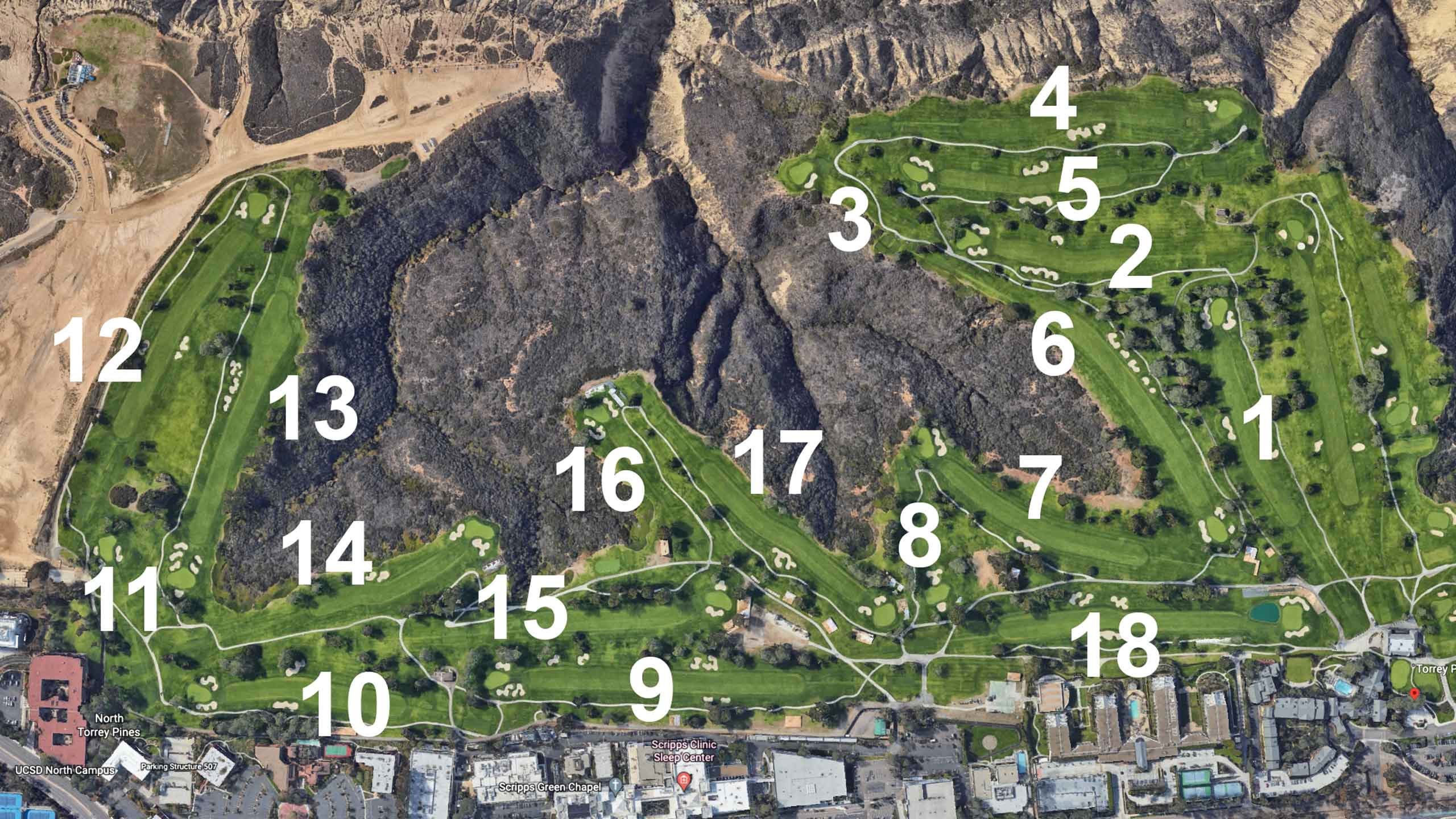 torrey pines routing