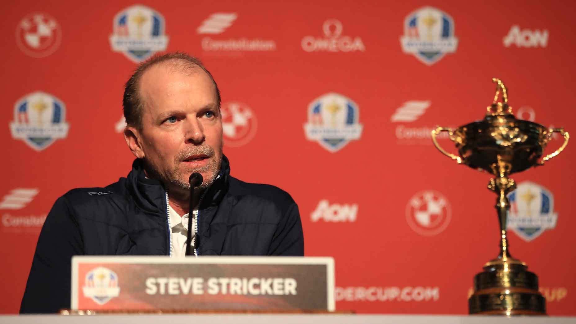 steve stricker speaks press conference