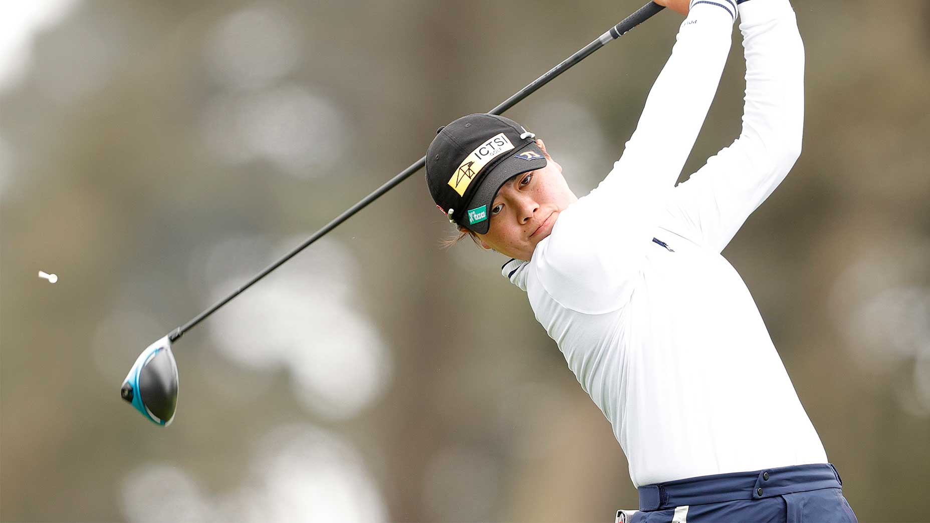 19-year-old Yuka Saso leads the U.S. Women's Open after round two.