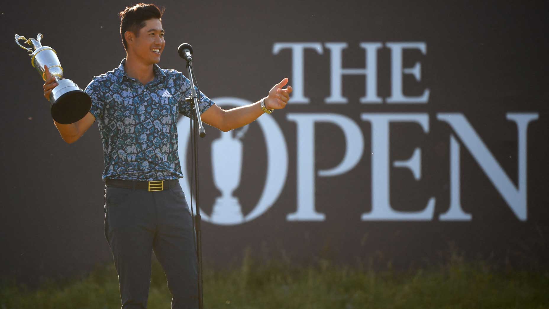 collin morikawa gives speech