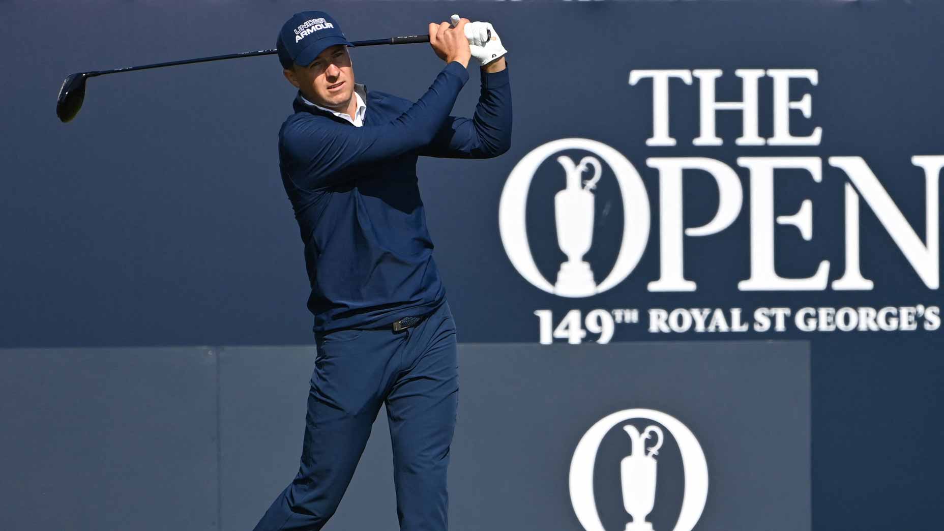Jordan Spieth at 2021 British Open