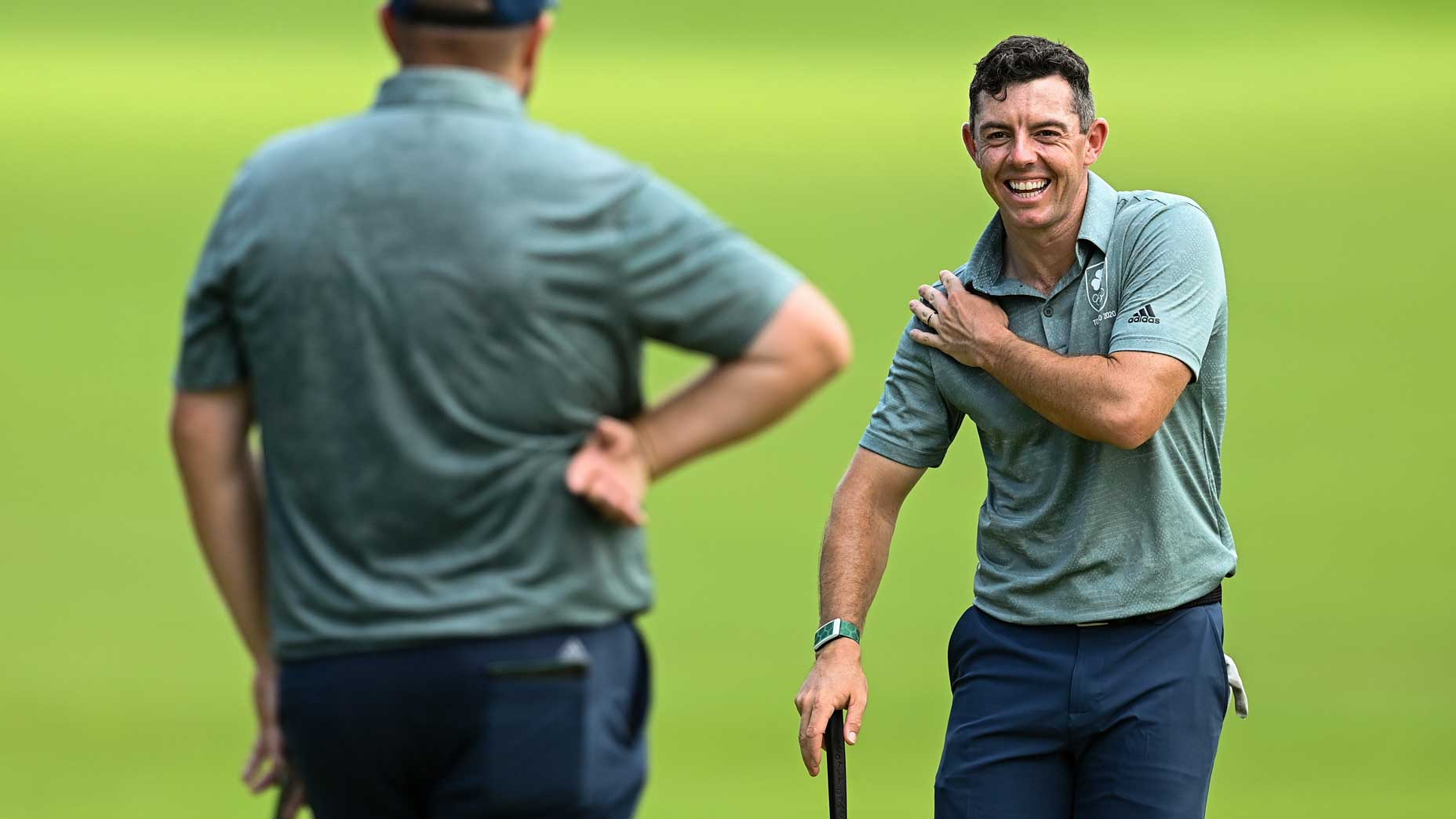 rory mcilroy smiles