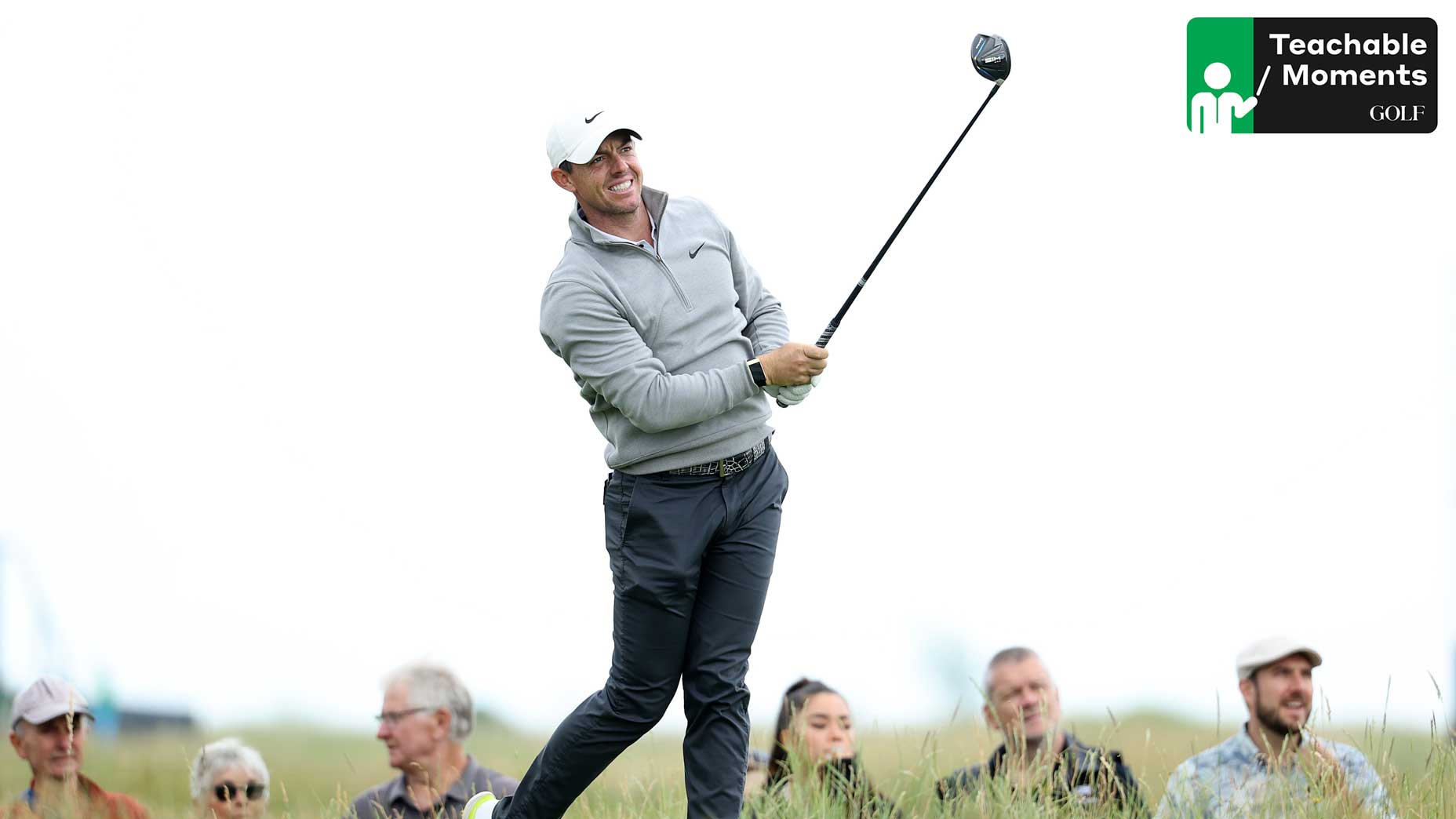 rory mcilroy hits ball