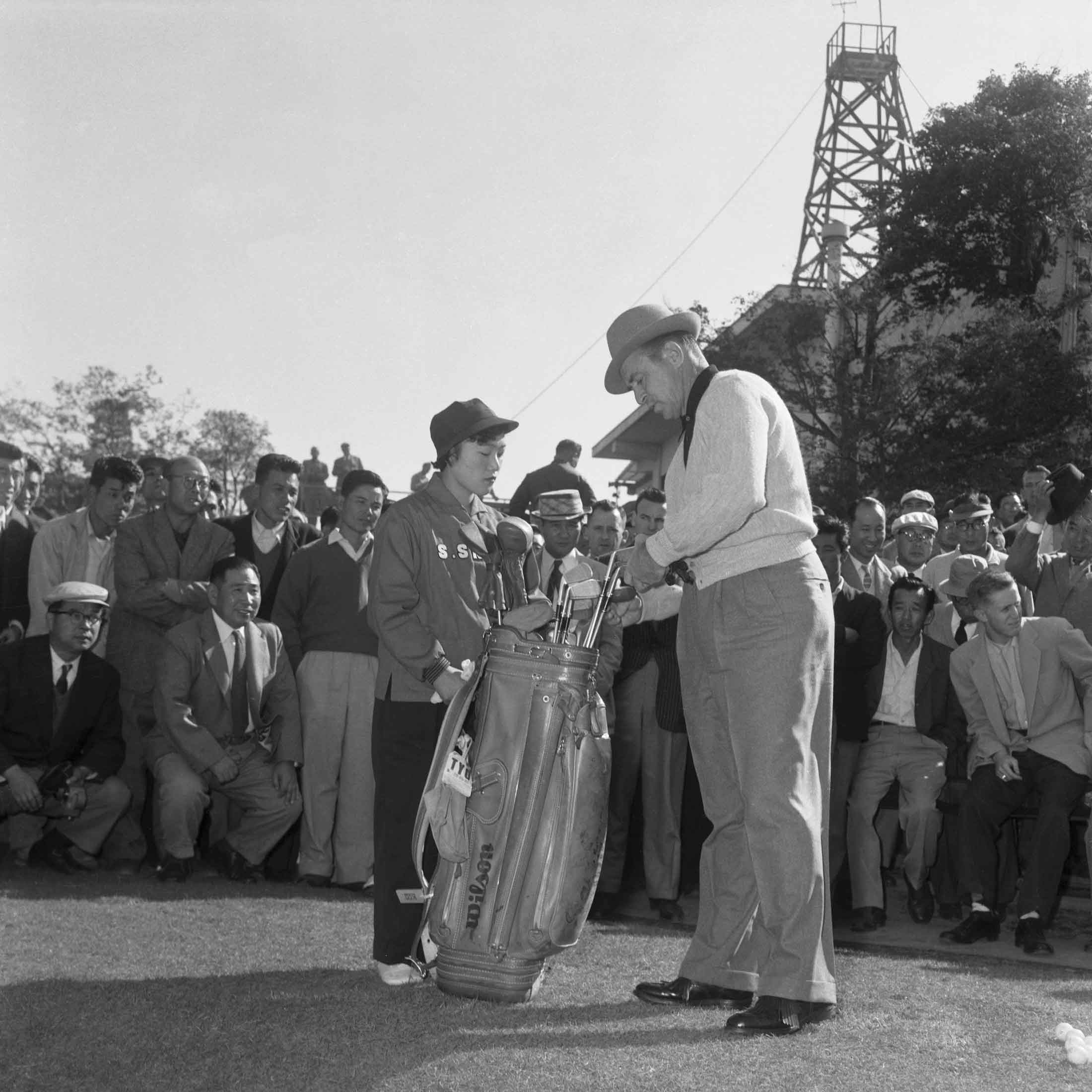 sam snead at Kasumigaseki CC