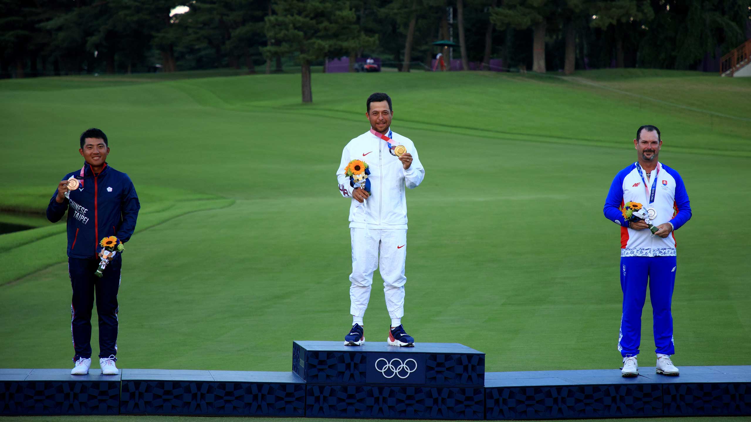 the olympic golf medalists in tokyo