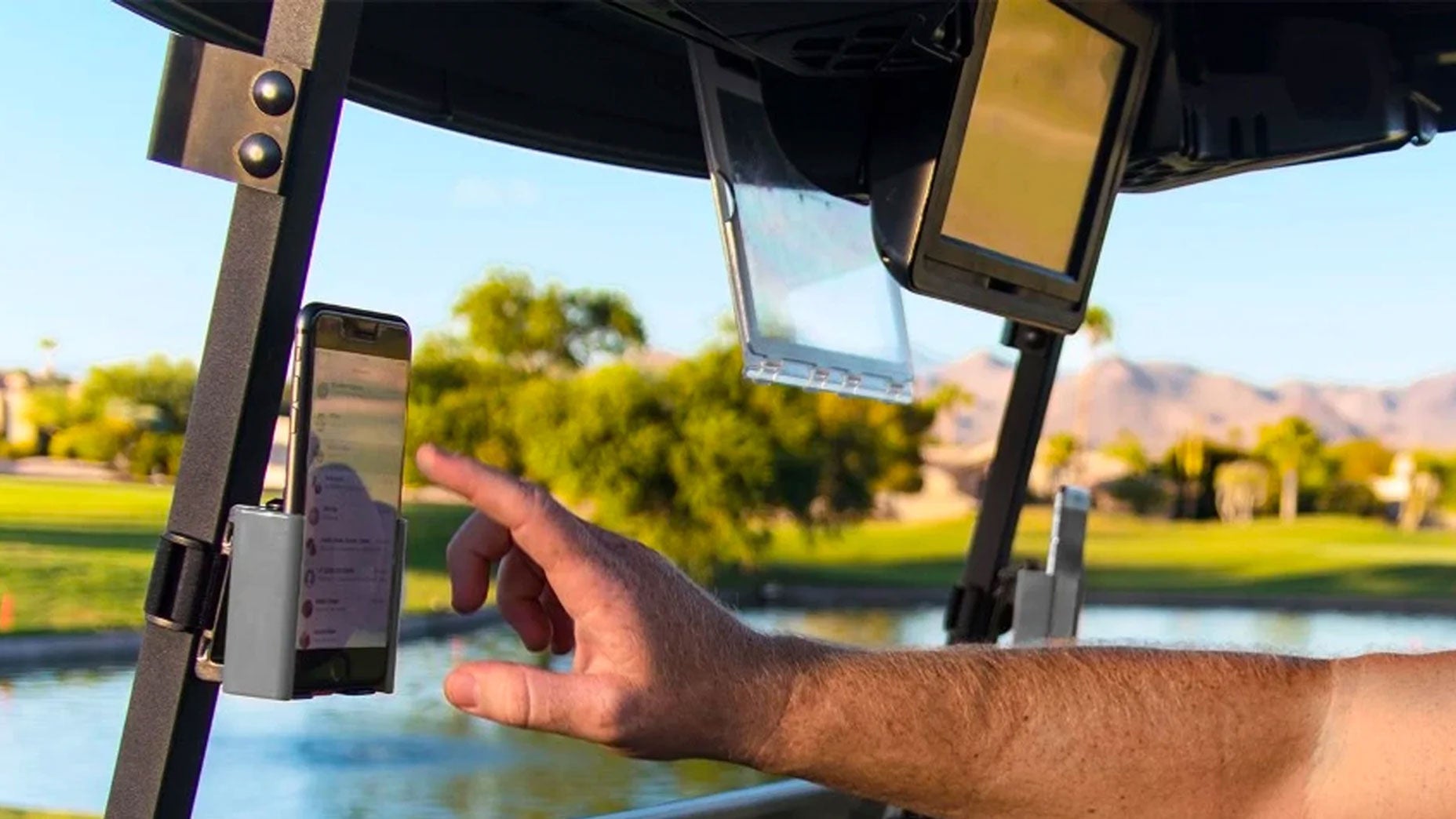 GOLF phone caddy