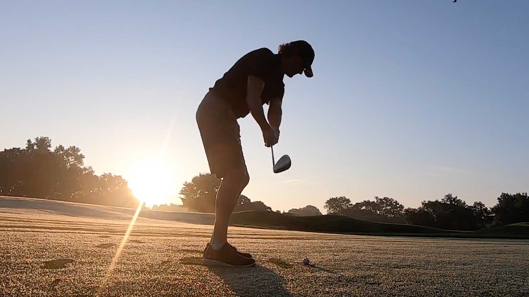 What it's like playing 100 holes of golf in one day for charity