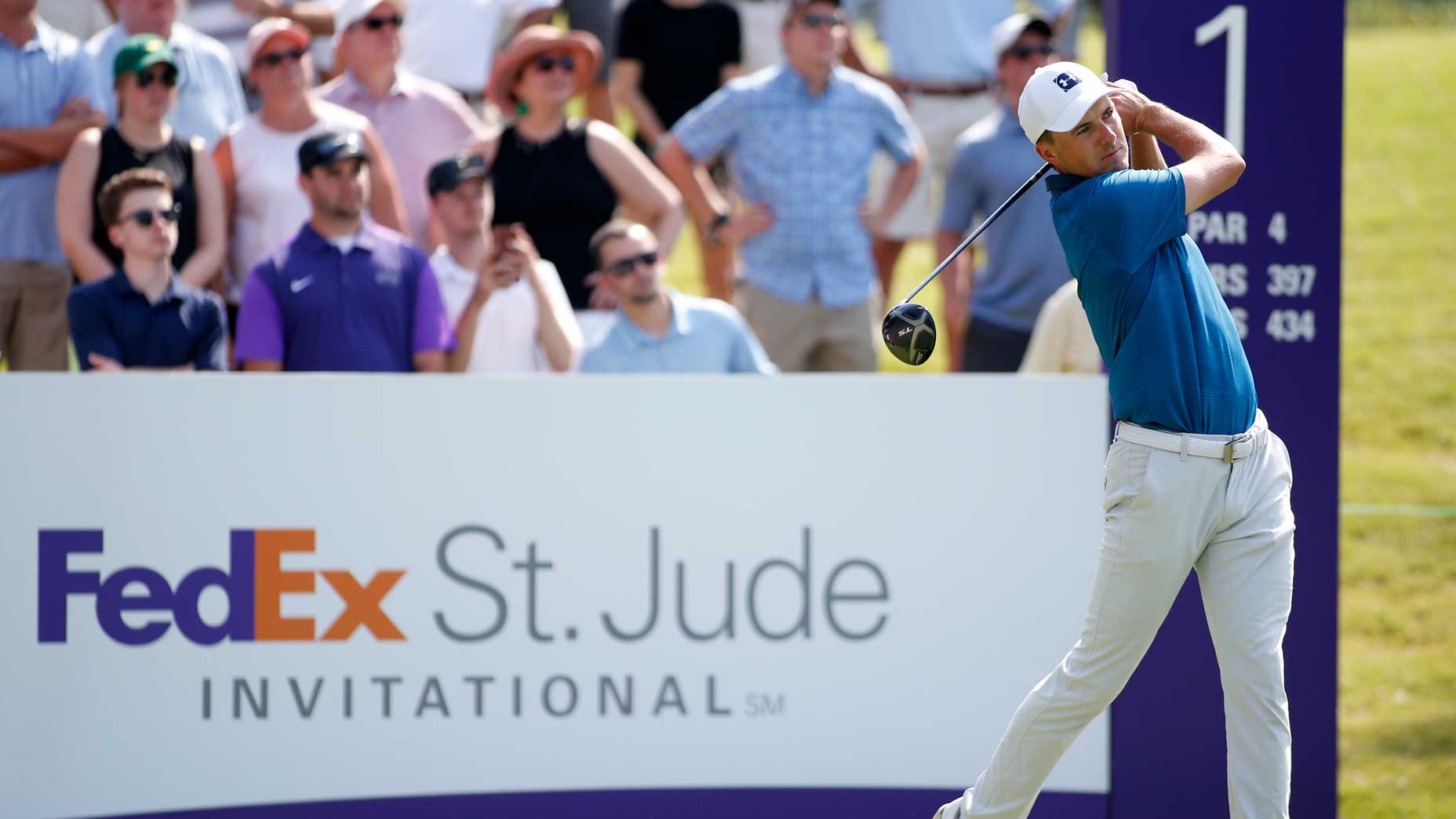 Jordan Spieth at WGC-FedEx St. Jude Invitational