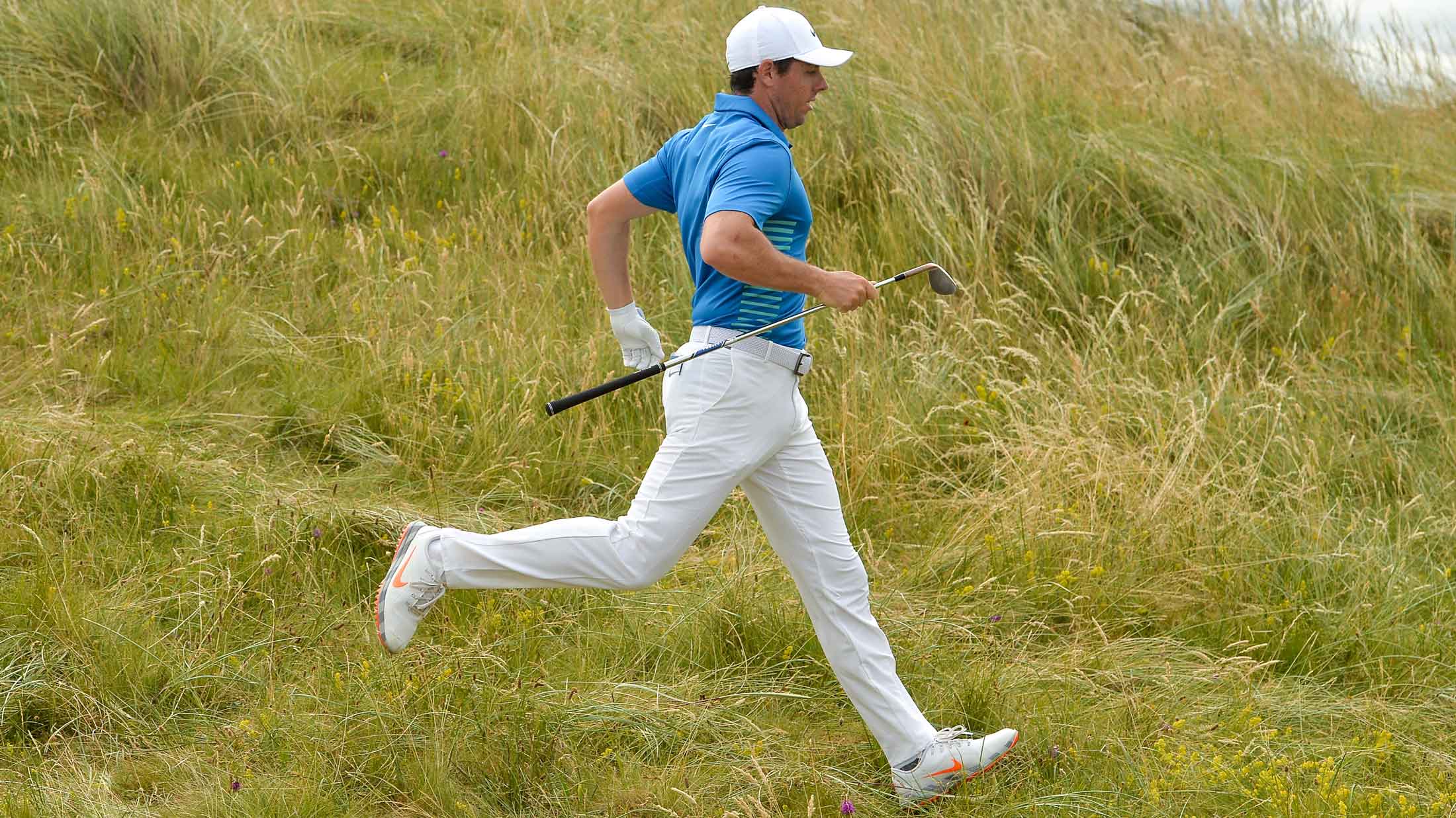 rory mcilroy running