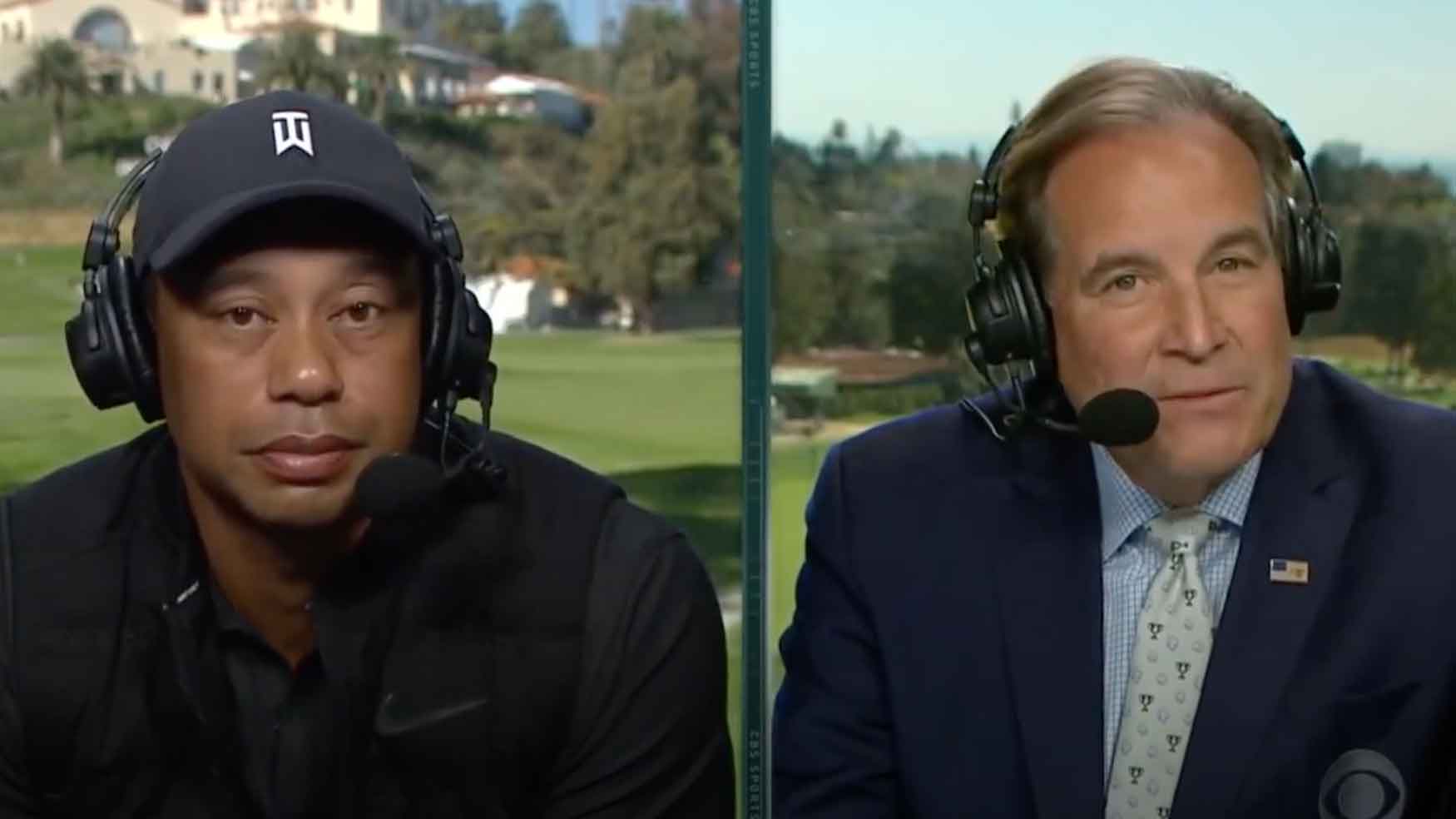 tiger woods and jim nantz