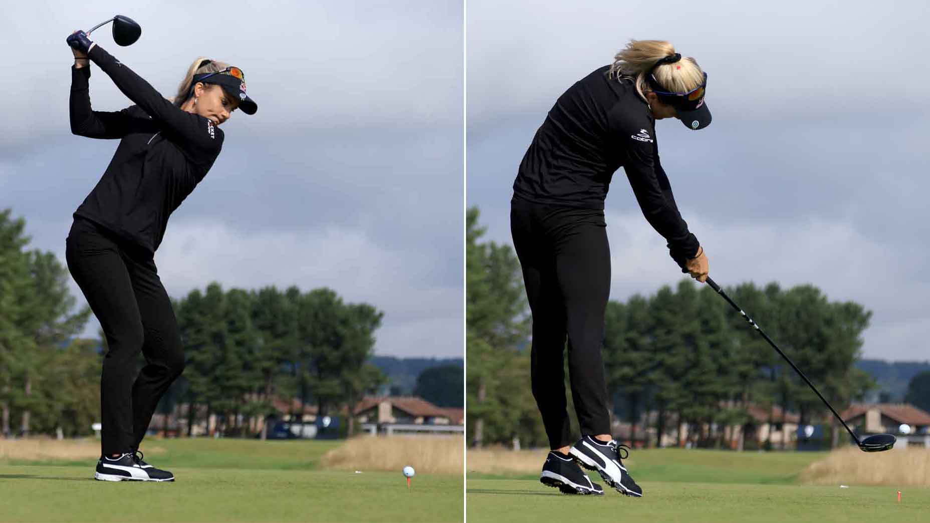 Lexi Thompson driver swing
