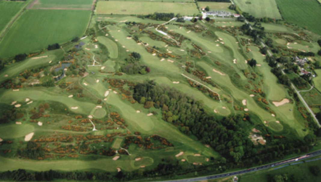 golf course aerial