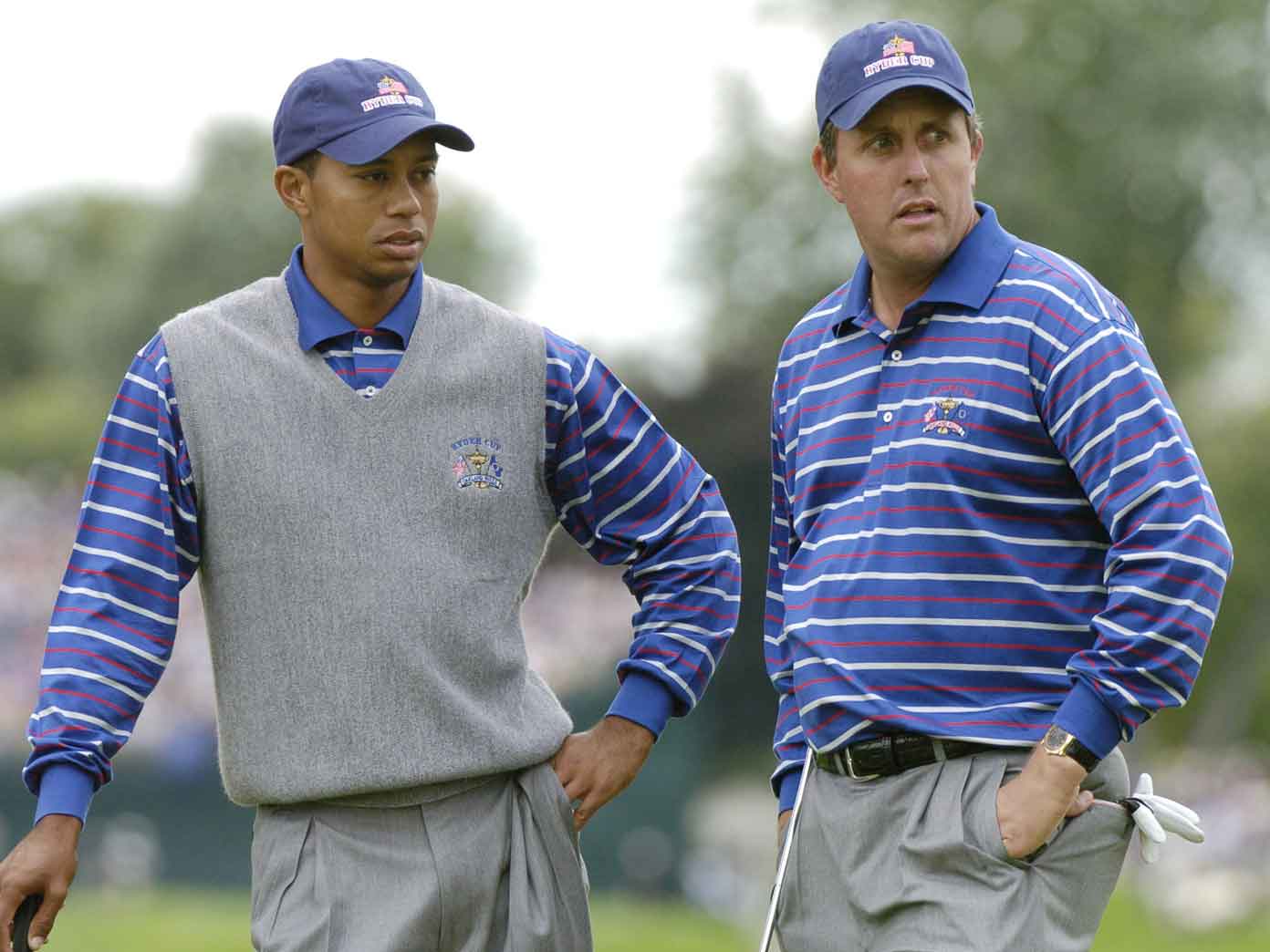 Tiger Woods Phil Mickelson
