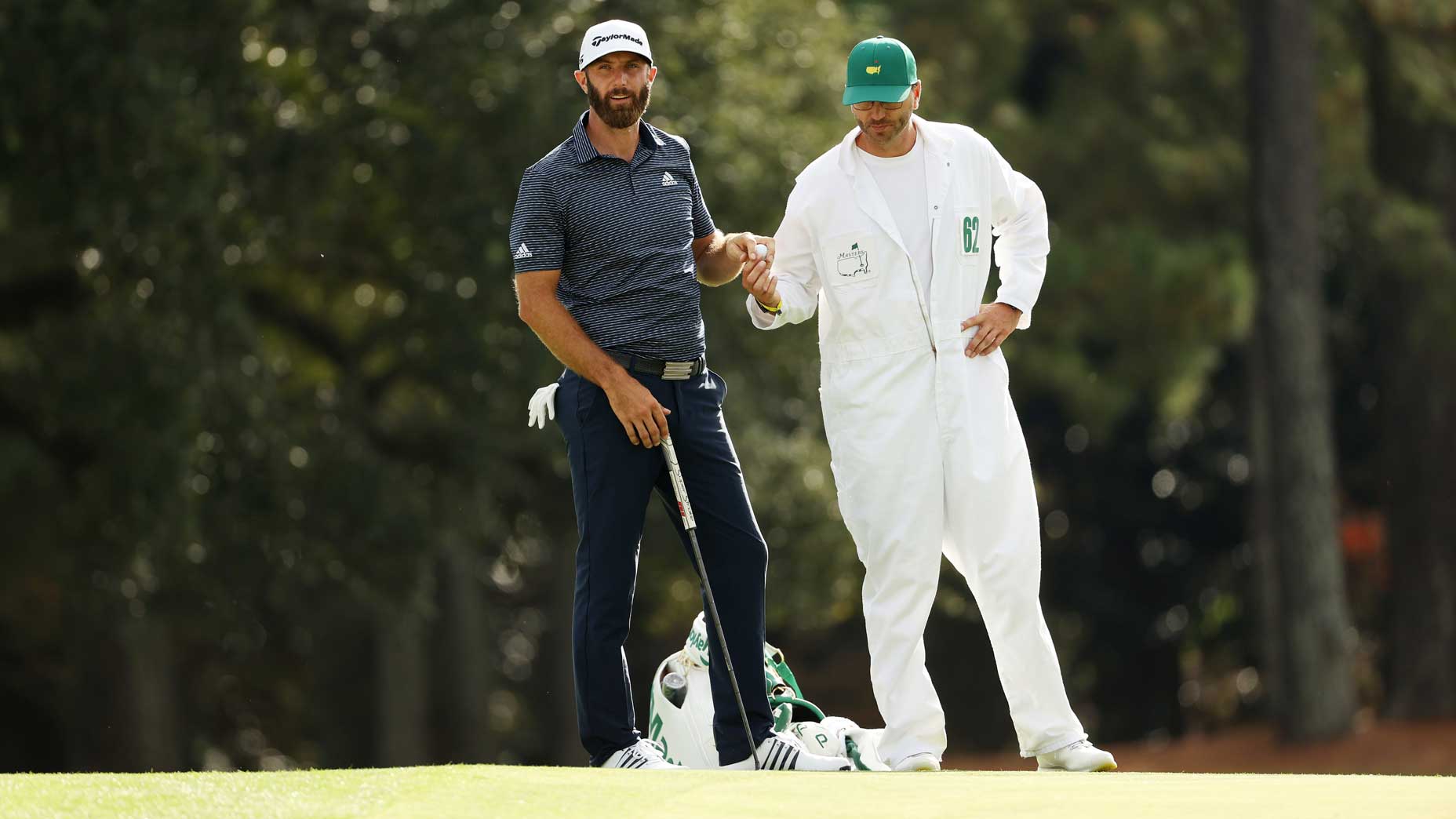 dustin johnson and his brother stand