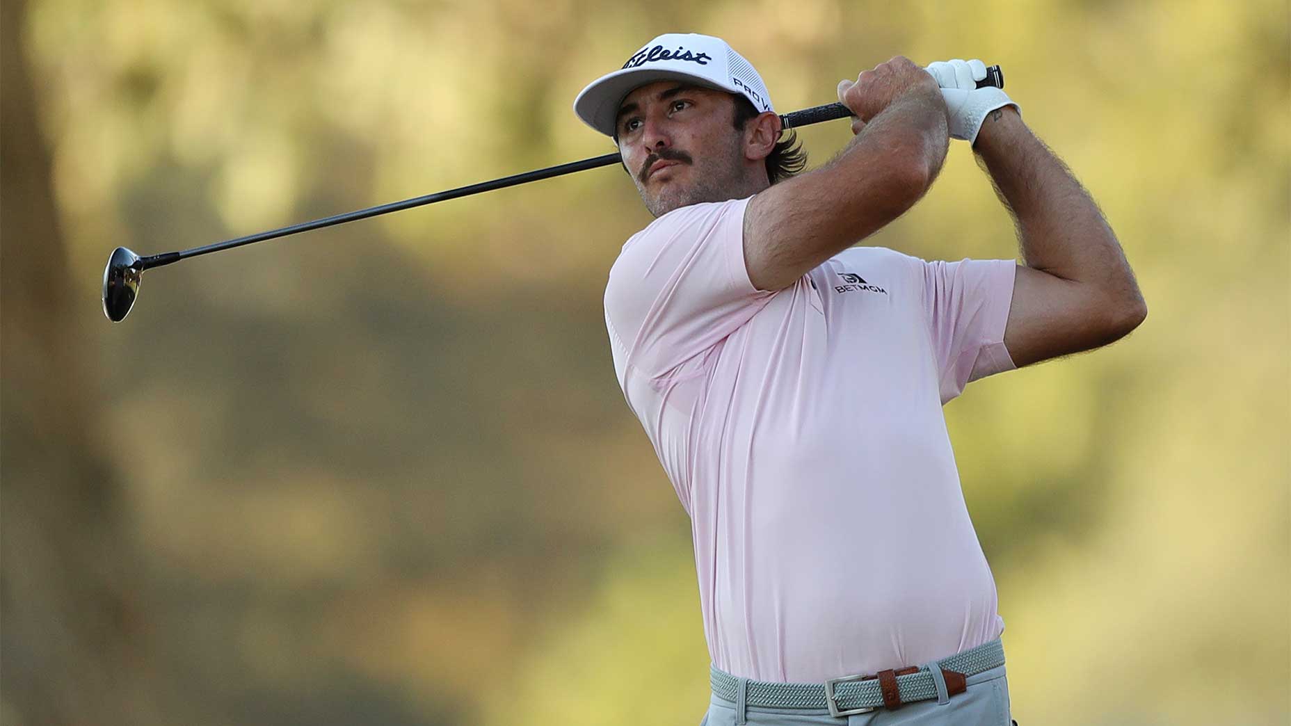 Max homa hits a shot on sunday in napa, calif.