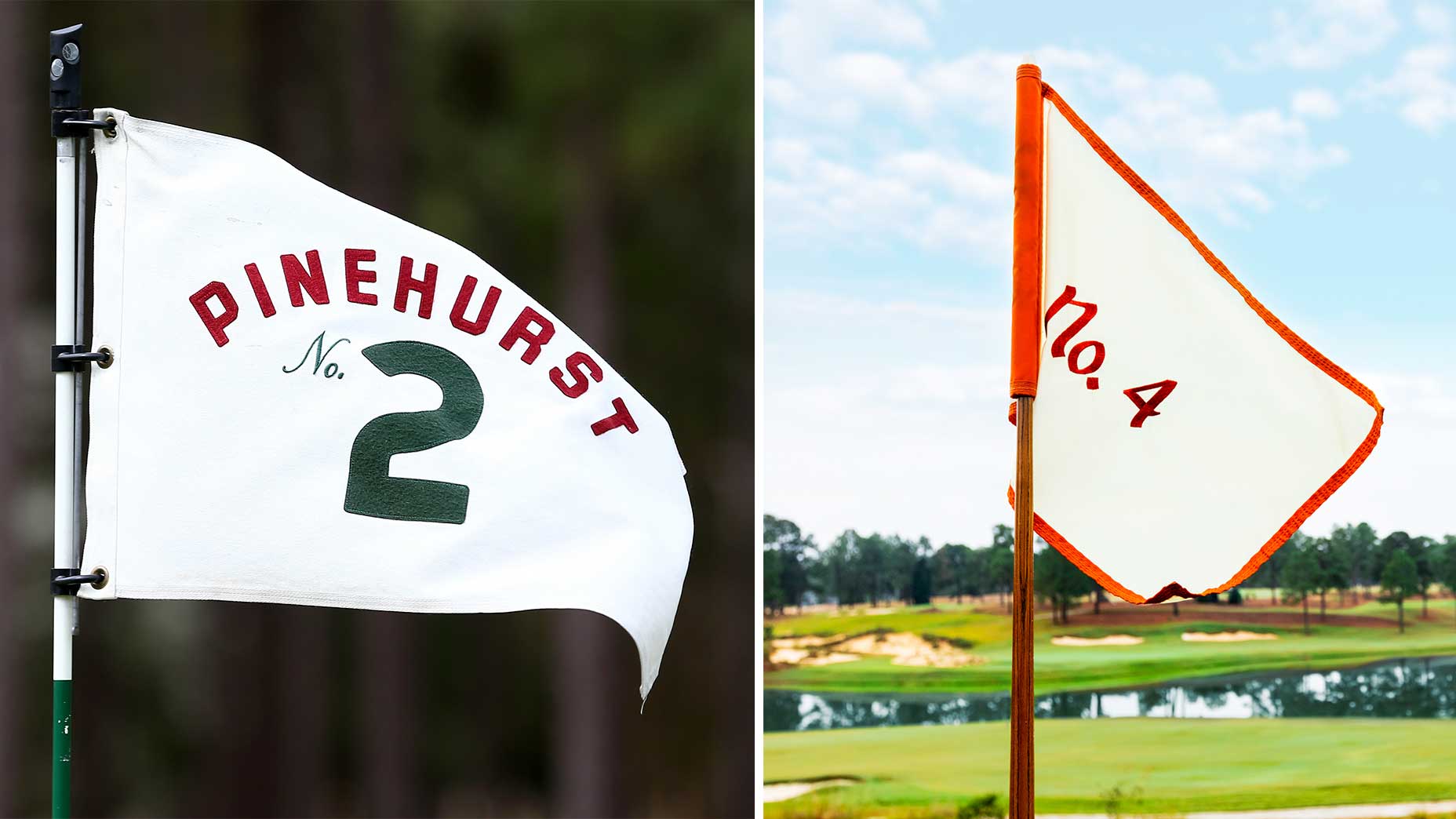 pinehurst no. 2 no. 4 flag