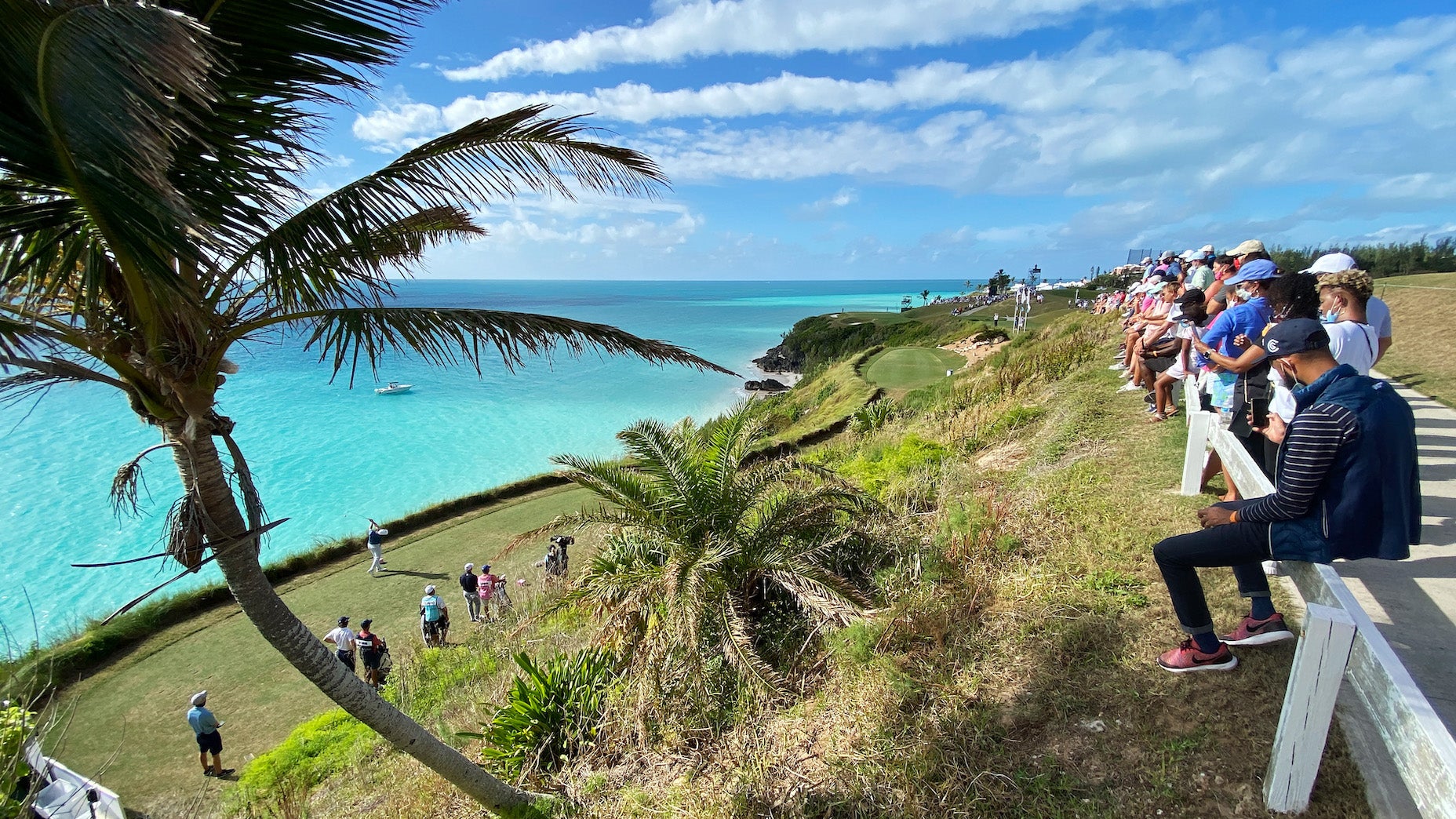 The Bermuda Championship at scenic Port Royal will go on without a full field.