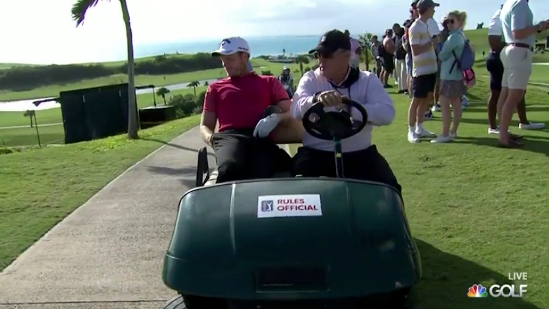 Bad news for Danny Willett: Back to the tee.