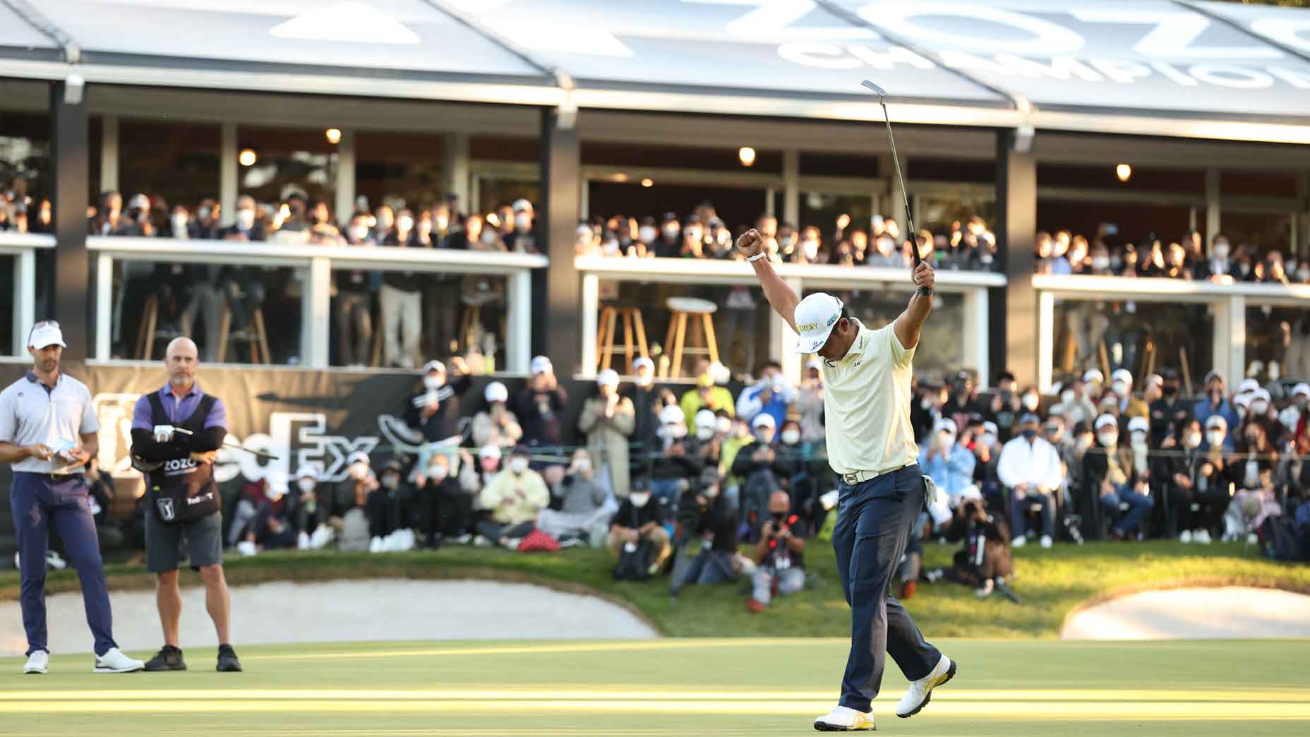 Hideki Matsuyama at the 2021 Zozo Championship