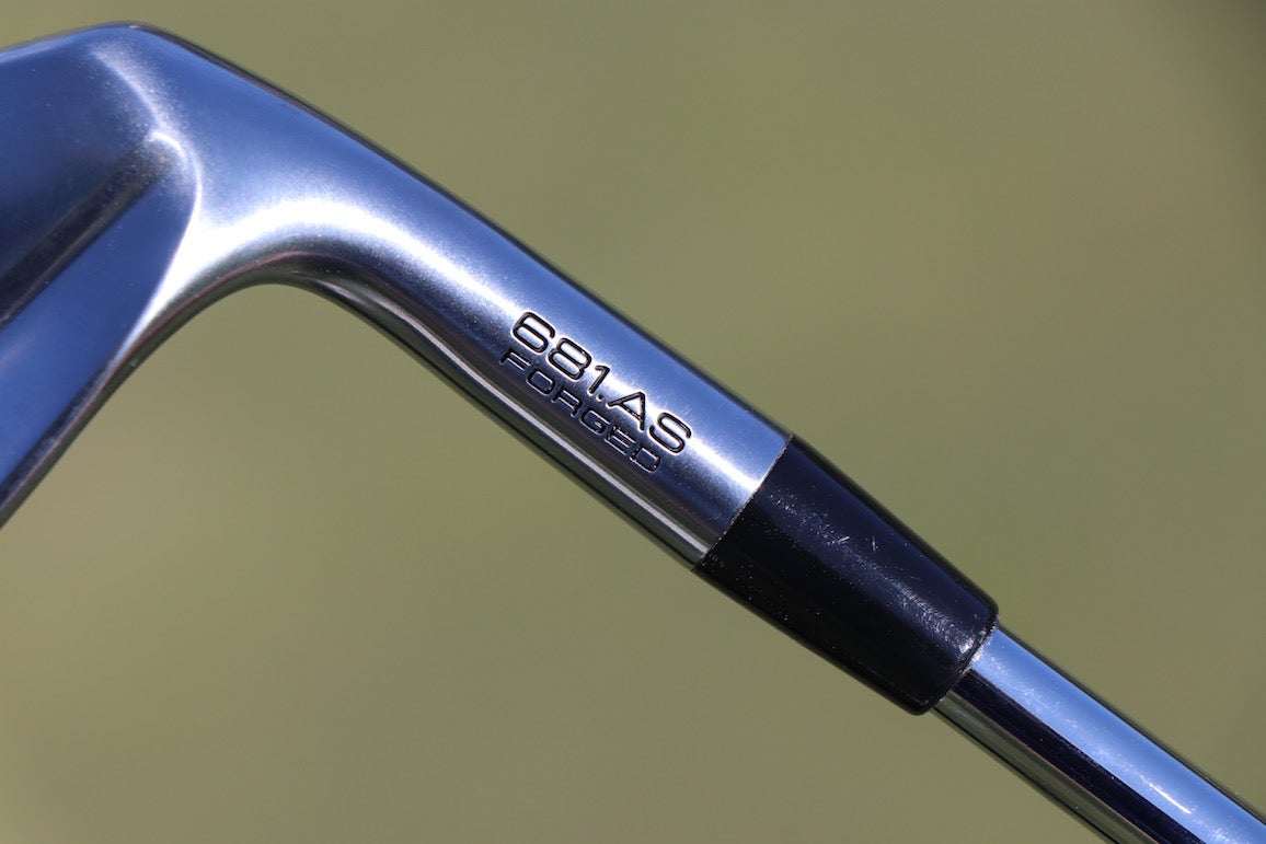 Adam Scott's custom Titleist 681.AS Forged irons.