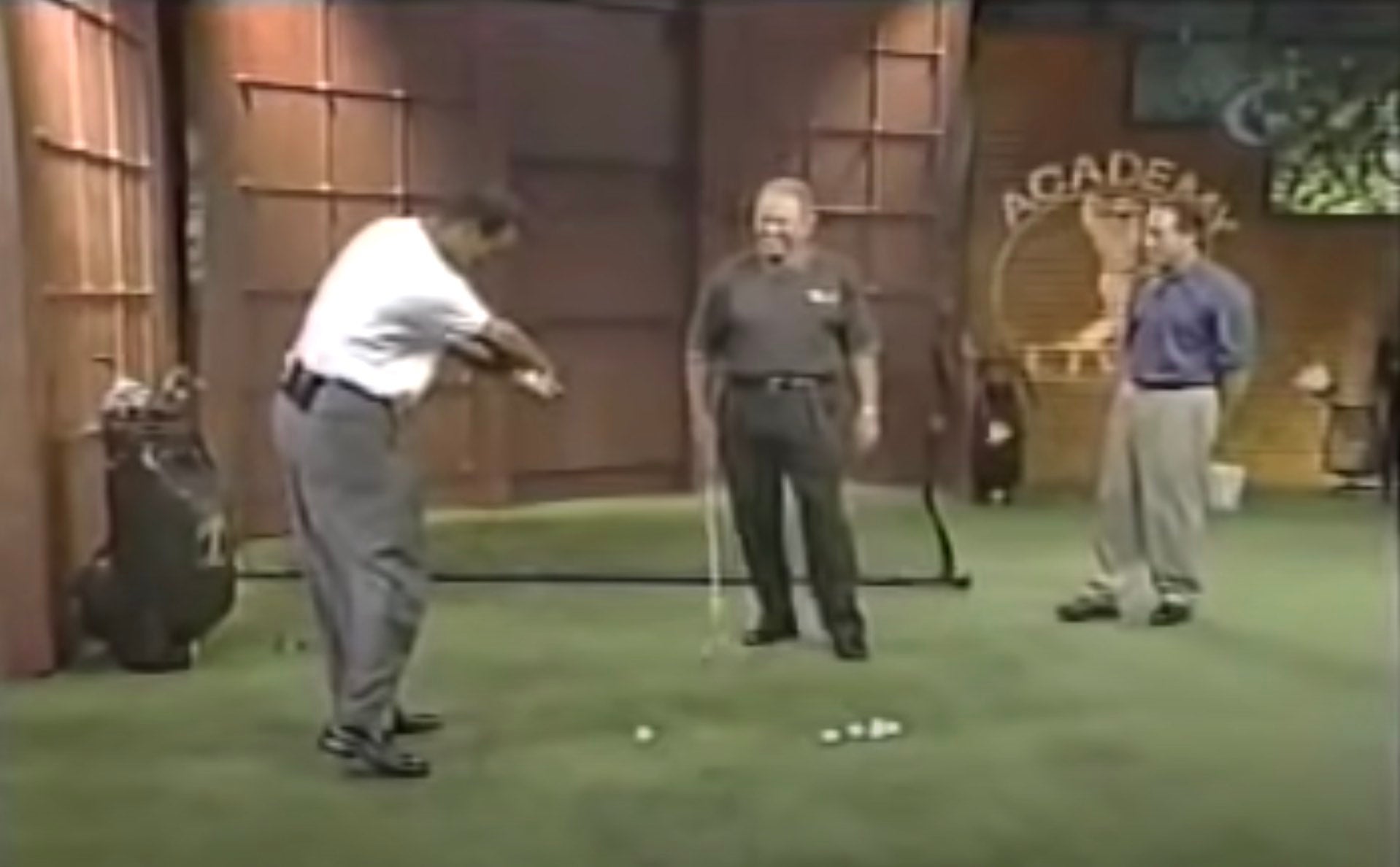 tiger woods and butch on tv again