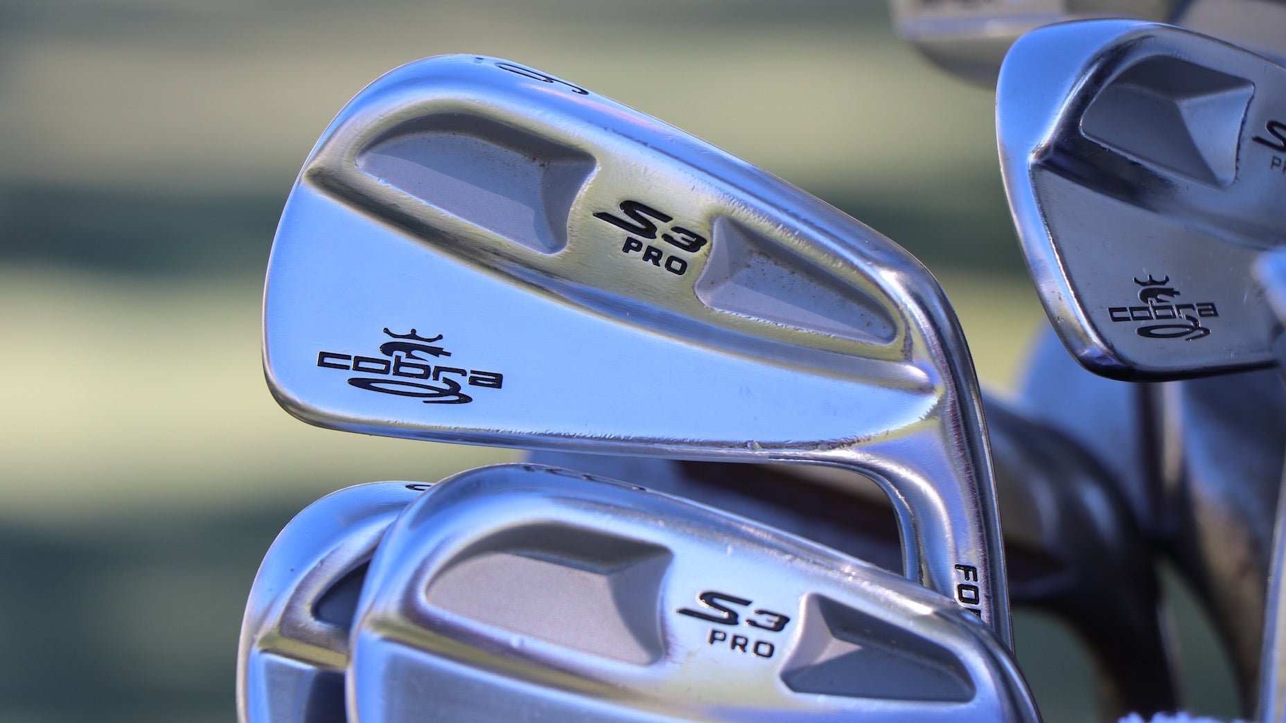 Jonas Blixt's Cobra S3 Pro irons from 10 years ago.