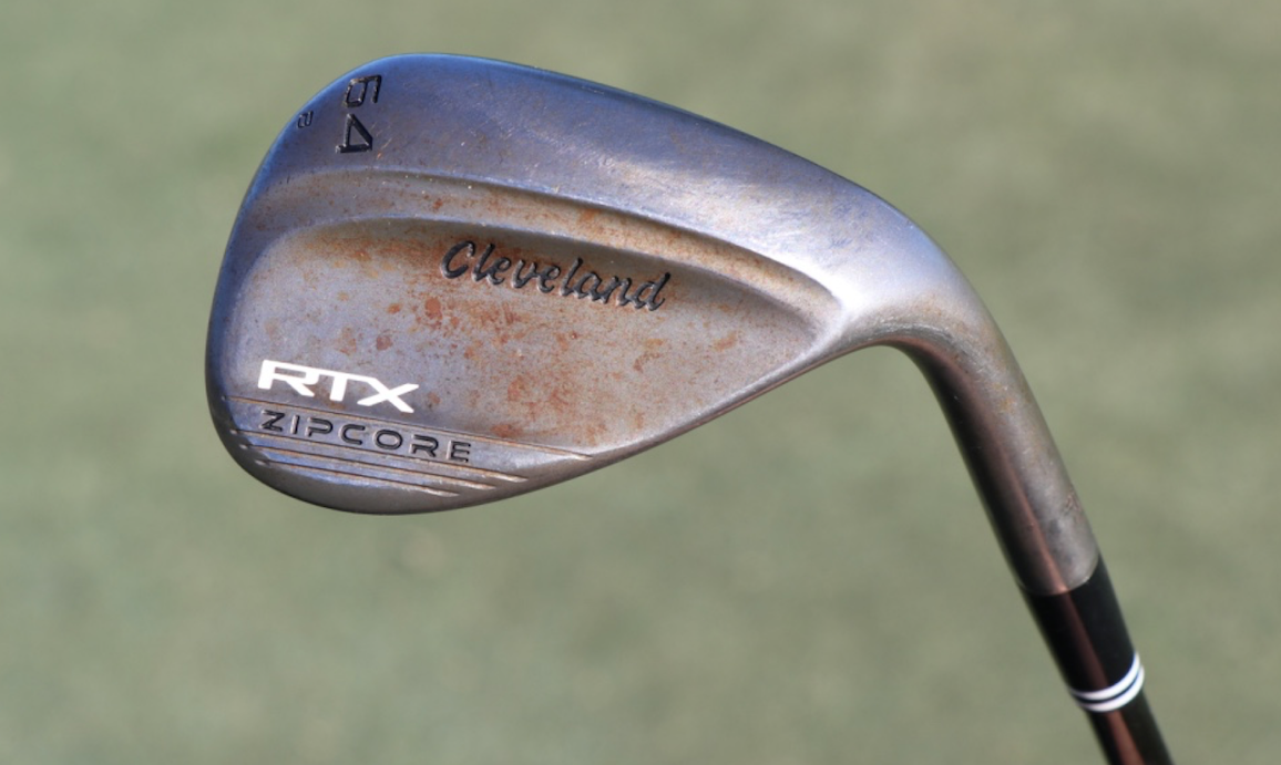 Matt Kuchar's Cleveland 64-degree wedge.