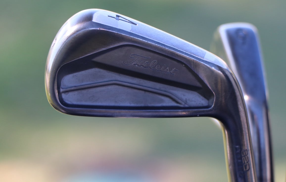 Titleist black 620 CB irons 2021.