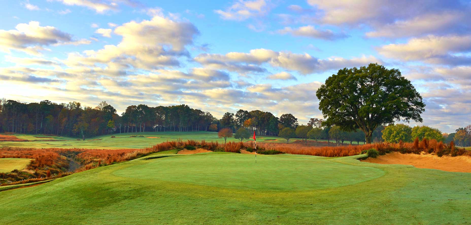 The 14th hole at Old Town in North Carolina