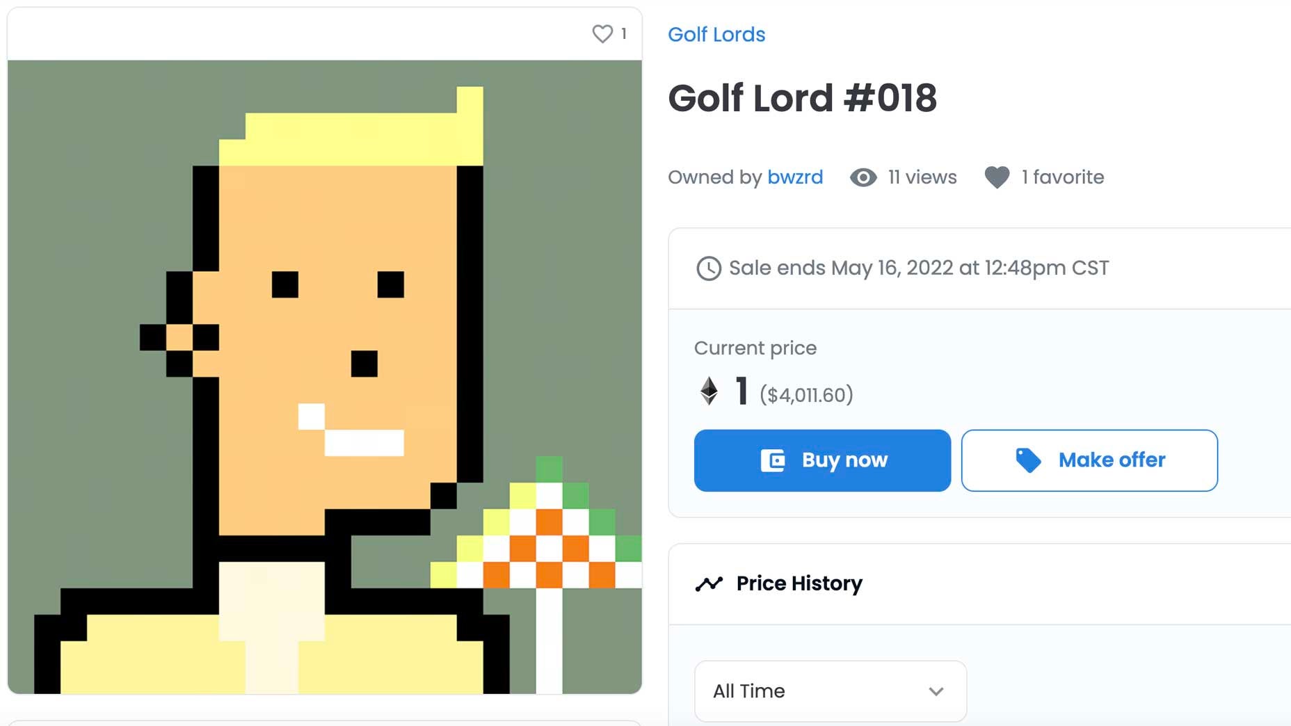 Golf Lords NFT