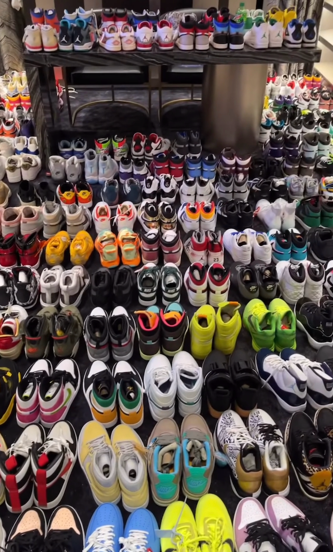 Brooks Koepka's sneaker collection