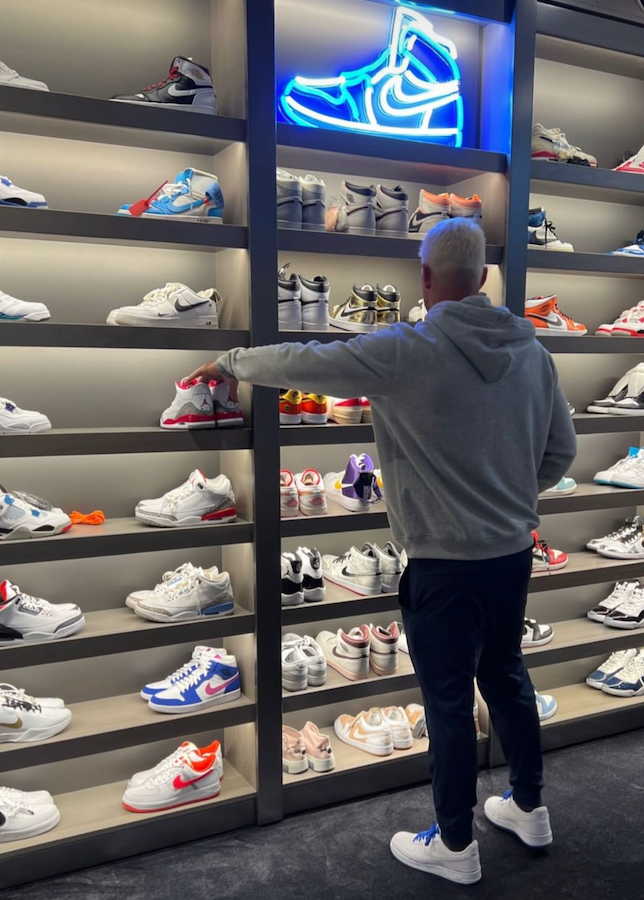 Brooks Koepka's sneaker collection