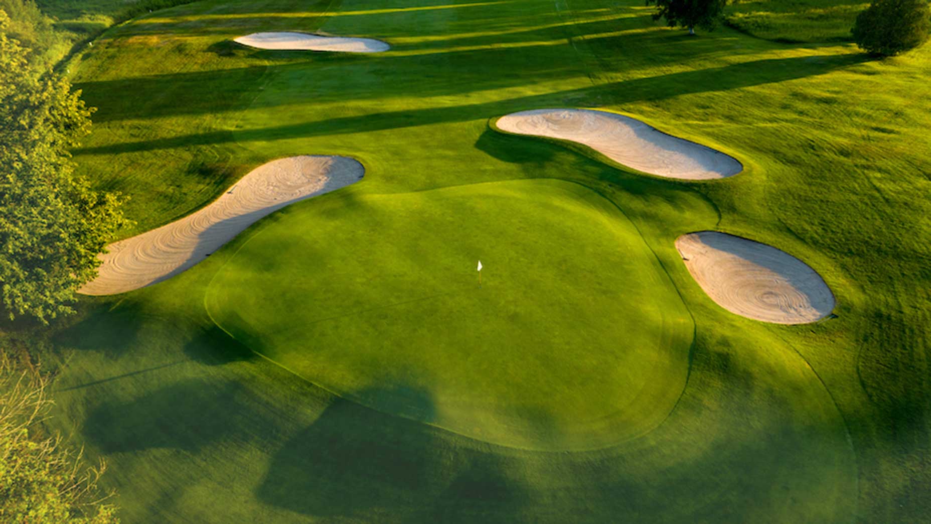 The 15th hole at Belvedere.