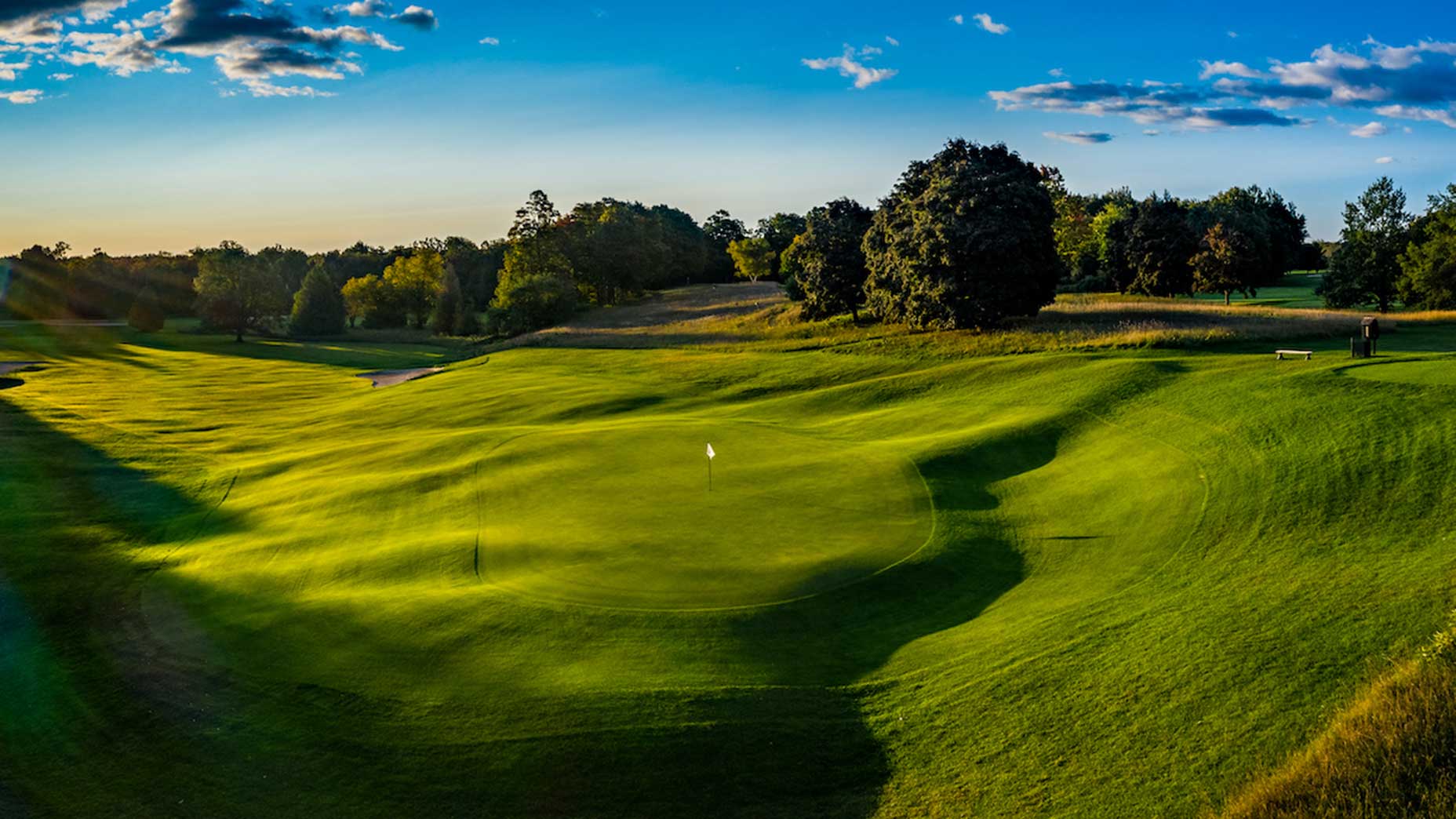 The 16th hole at Belvedere.