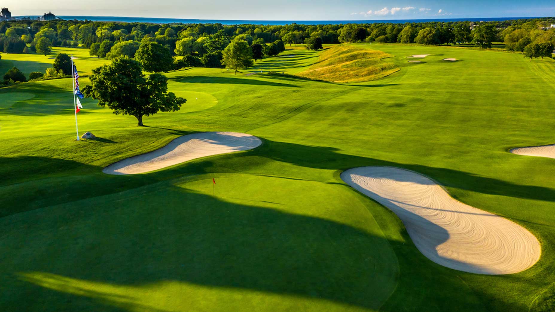 The 9th hole at Belvedere.