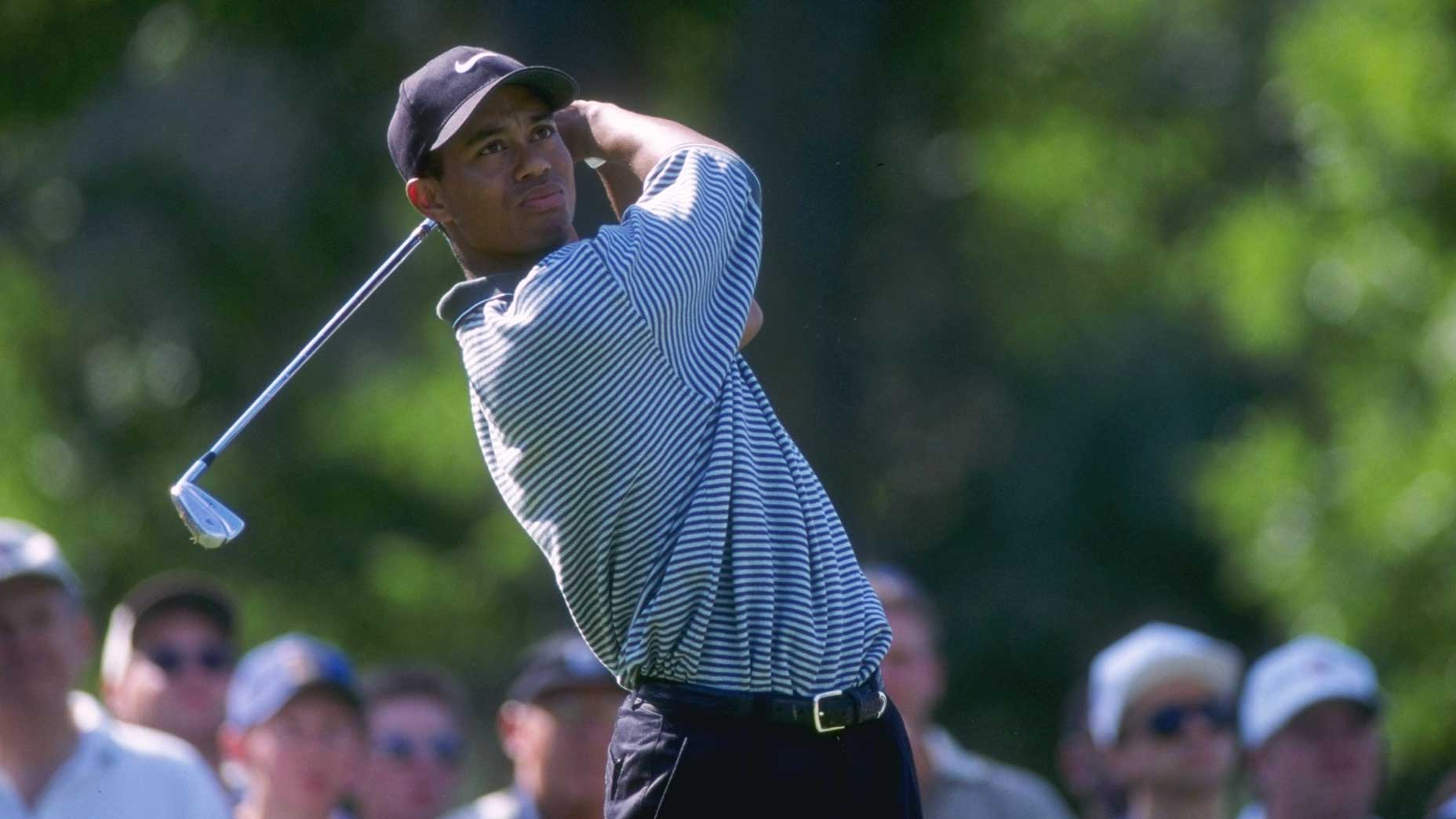 'What the #%@! was that?' How Tiger Woods, in his rookie season, shocked this pro