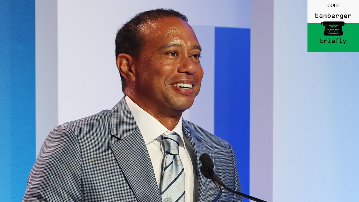 With one heartfelt speech, Tiger Woods revealed many new sides of himself