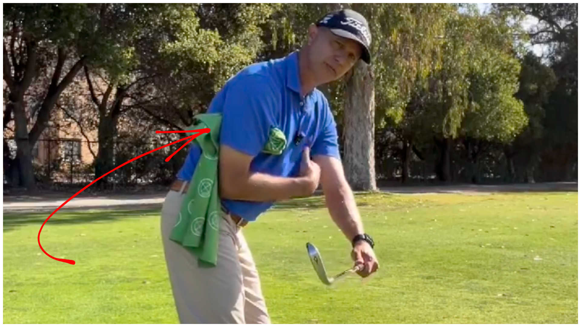 Here's the right — and wrong — way of doing this popular golf swing drill