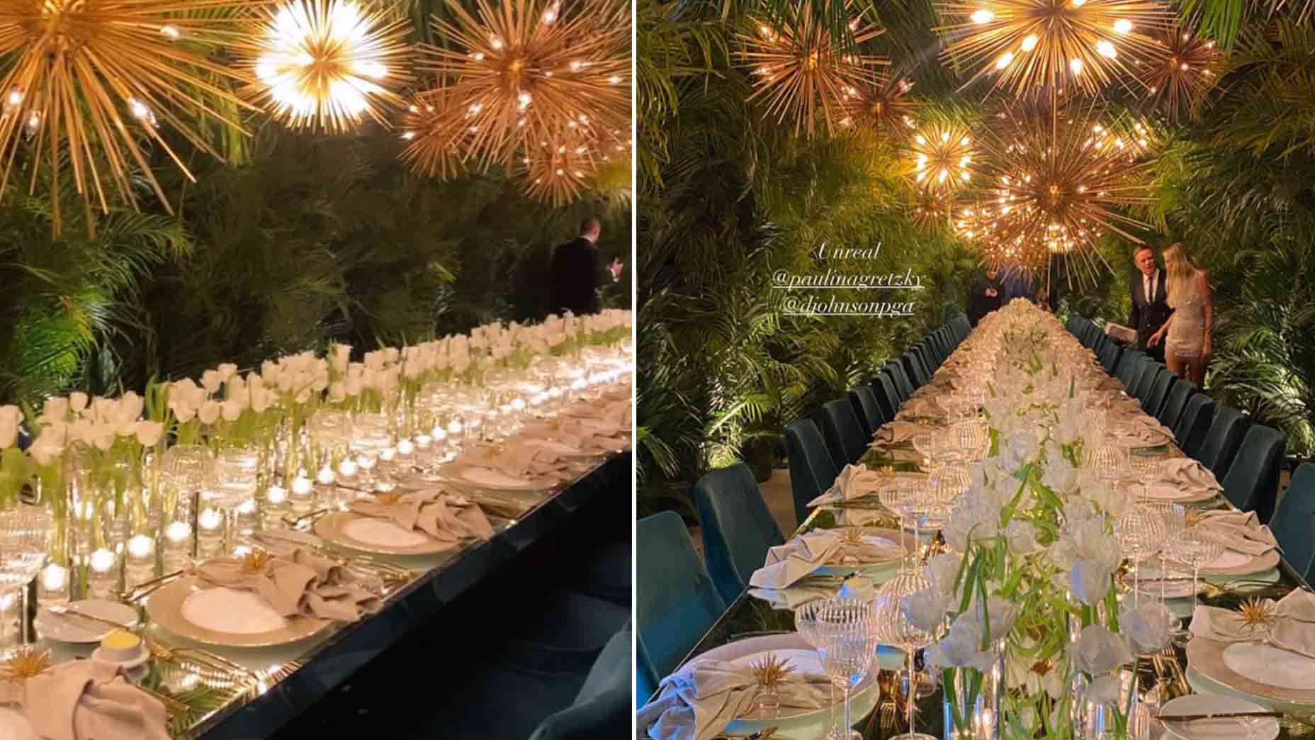 The table at Thursday dinner