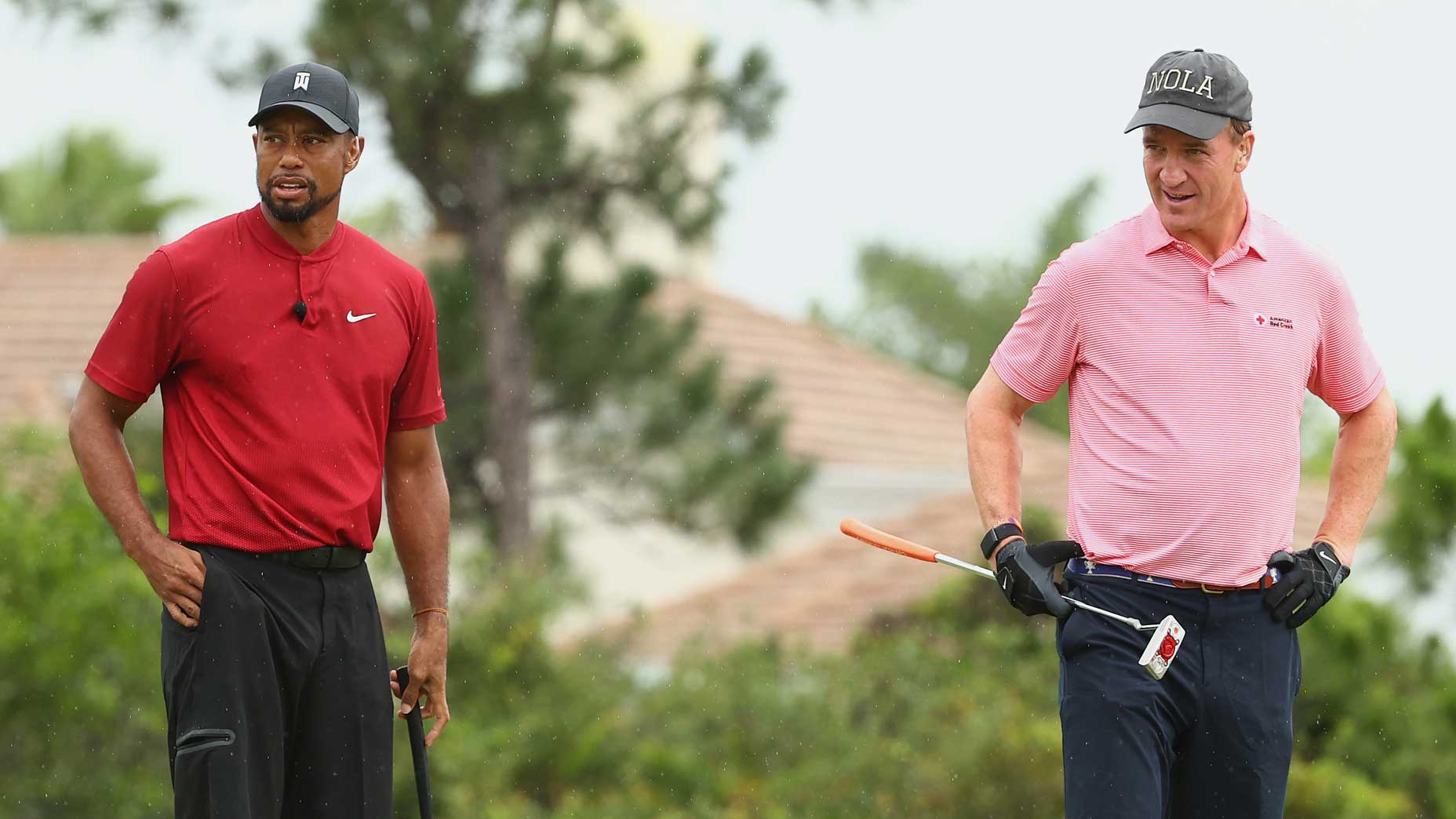 Why Tiger Woods forced Peyton Manning to do his entire warmup routine