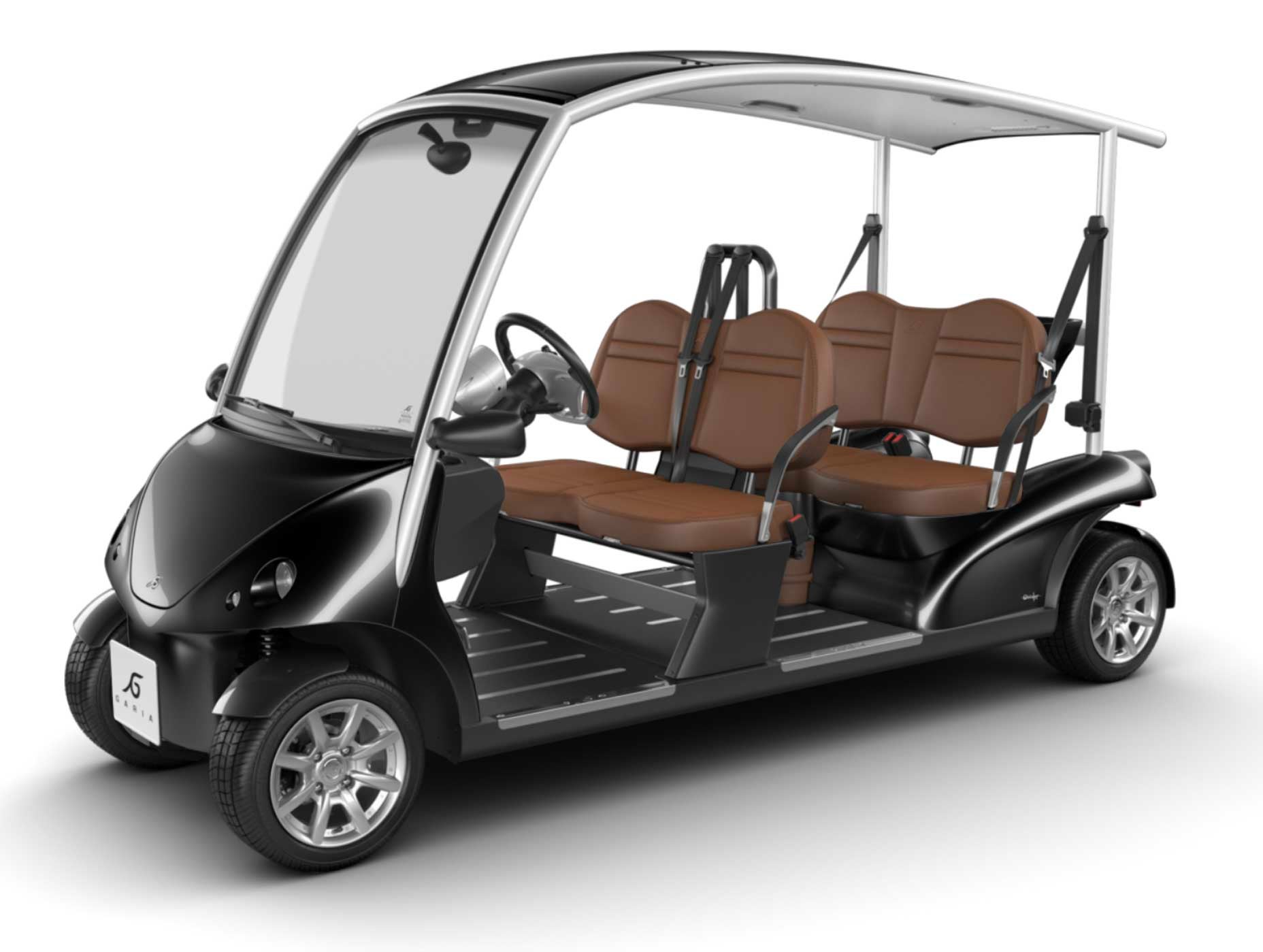 queen elizabeth golf cart