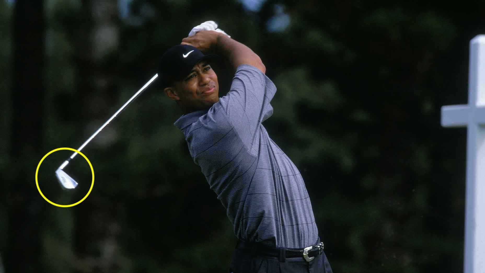tiger woods tiger slam irons auction