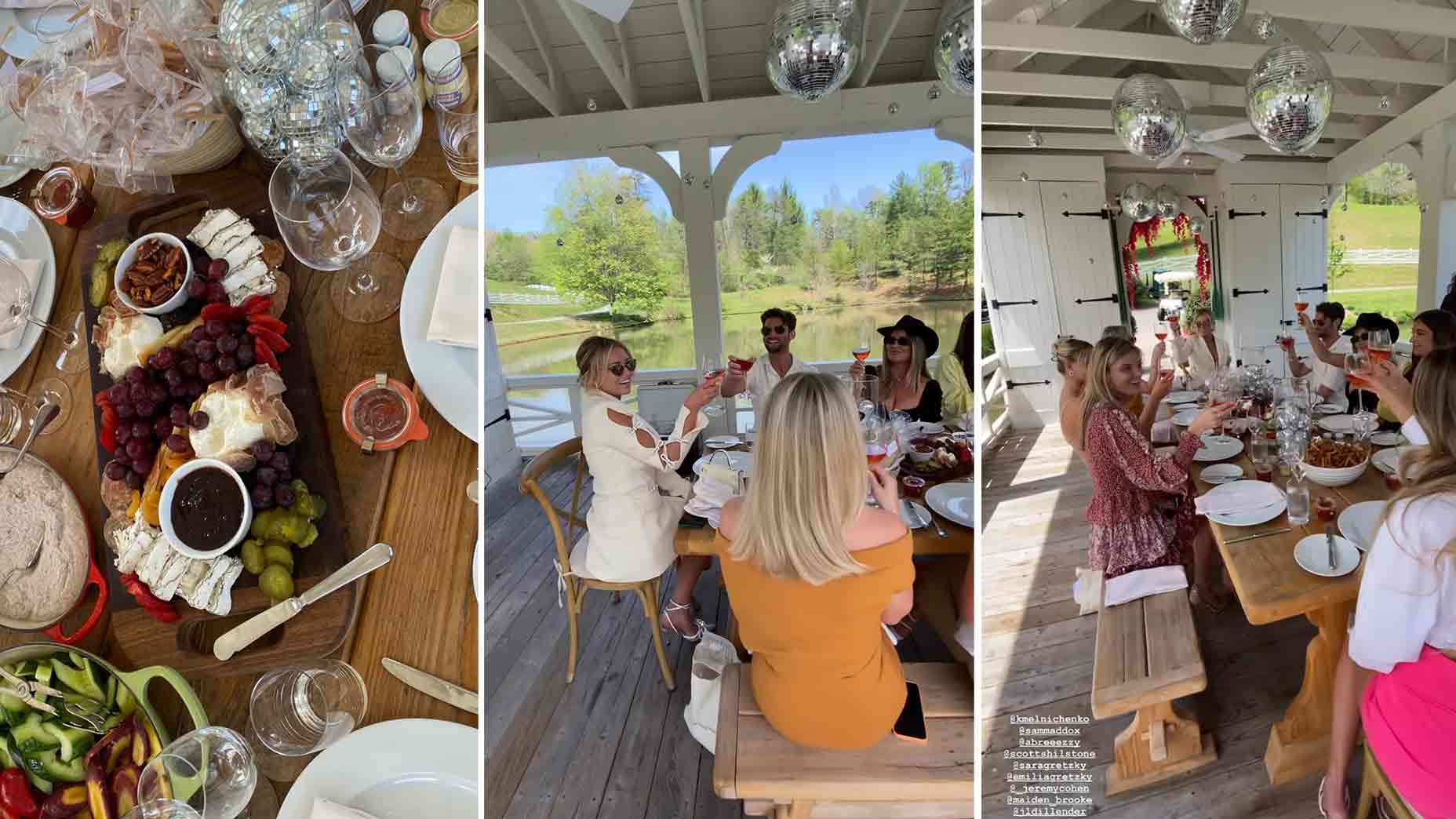 Scenes from the lunch