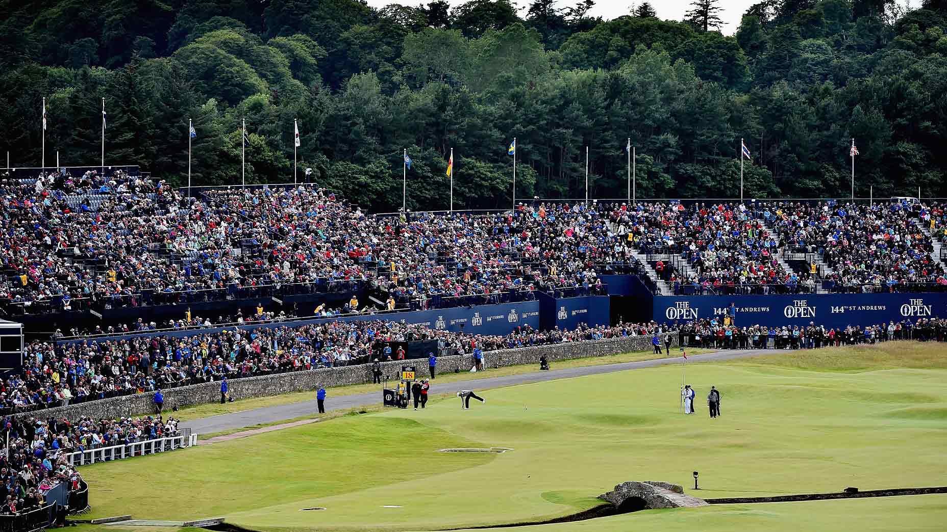 open championship fans