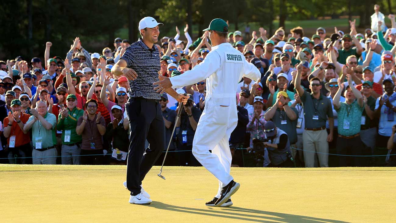 scottie scheffler winning masters