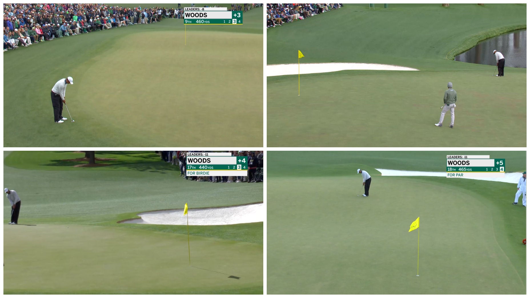 Tiger Woods' terrible Masters putting day, explained