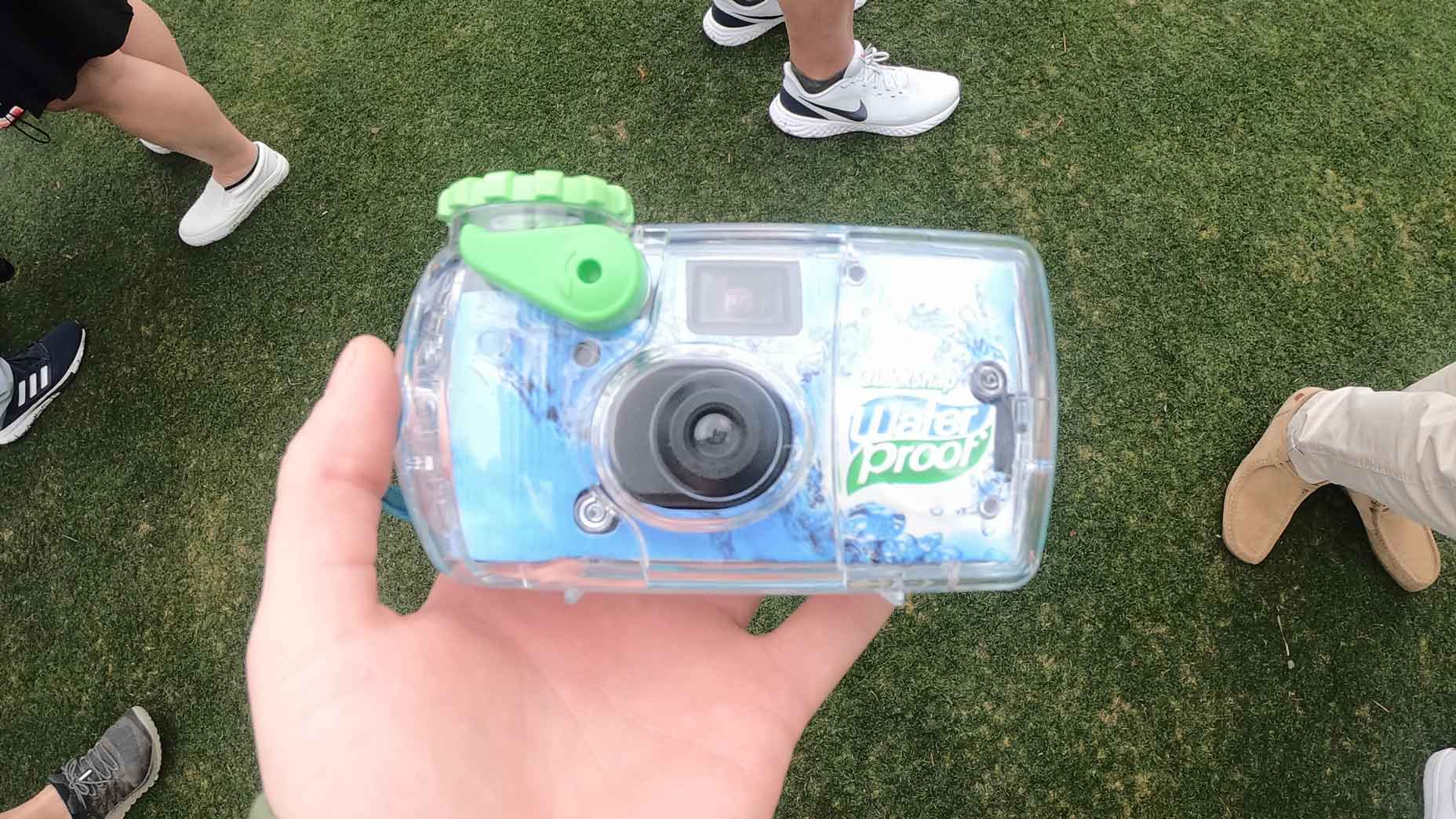 waterproof disposable camera