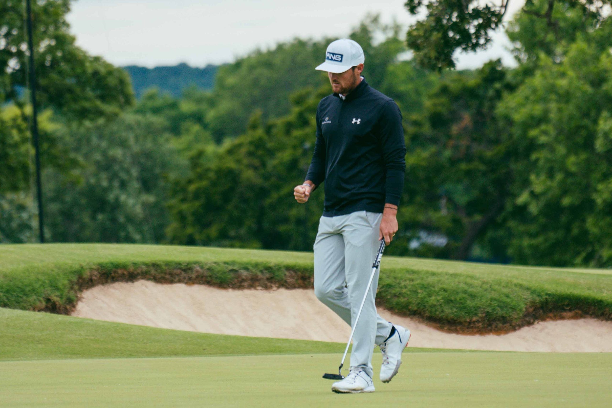 Mito Pereira on Saturday at the PGA Championship.