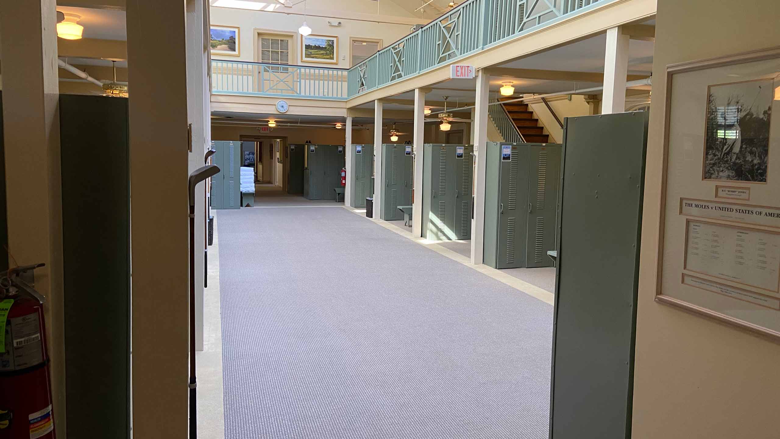merion locker room