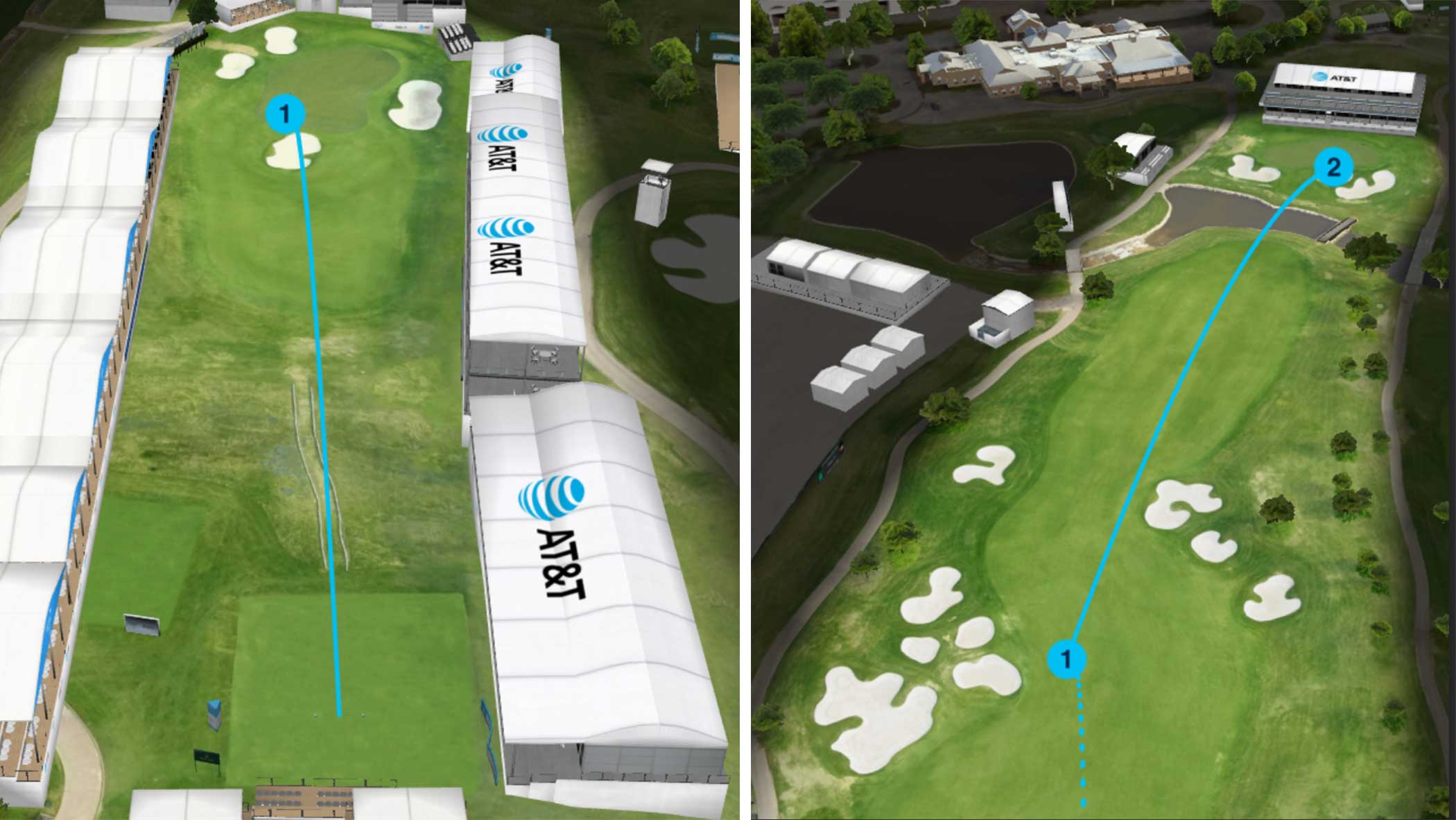 spieth shots at 17 and 18 at byron nelson